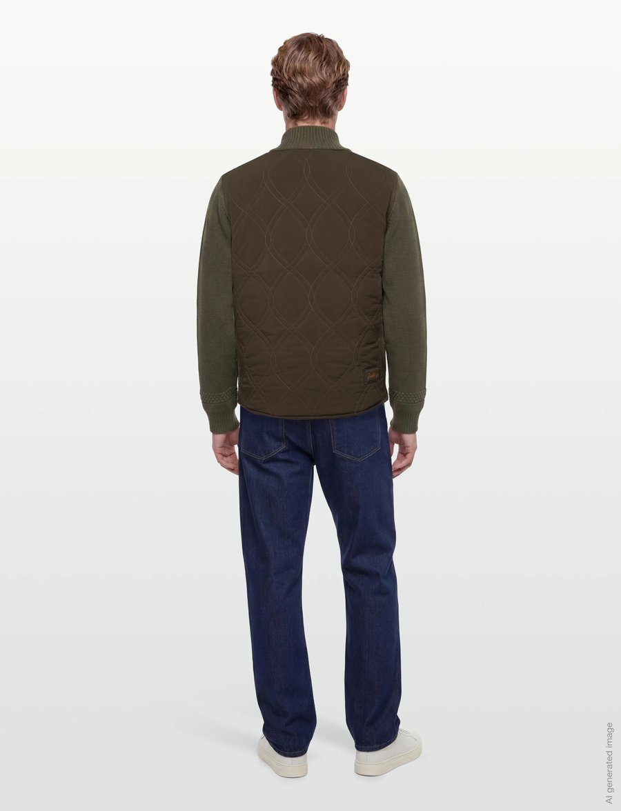 Mos Mosh Gallery - MMGAlonso Zip Cardigan - strickjacken - grape leaf - 4
