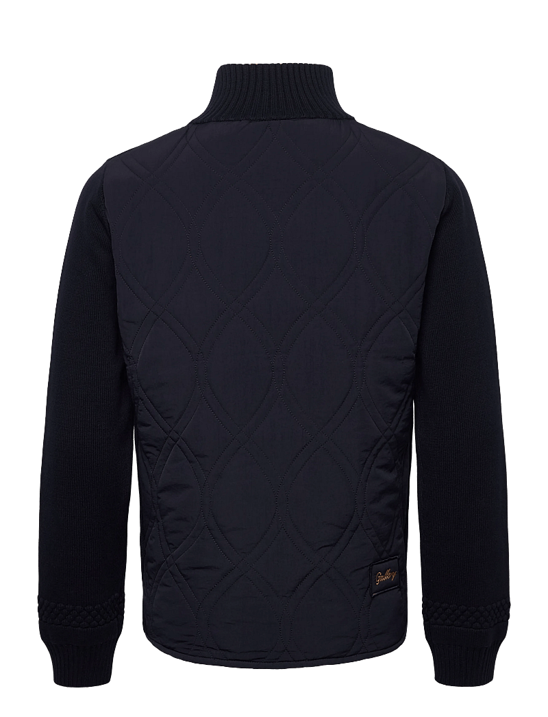 Mos Mosh Gallery - MMGAlonso Zip Cardigan - cardigans - navy - 1