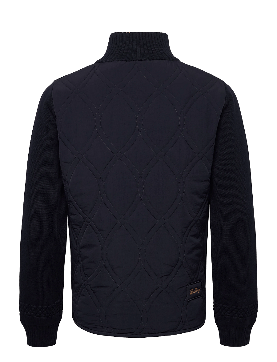 Mos Mosh Gallery - MMGAlonso Zip Cardigan - cardigans - navy - 1