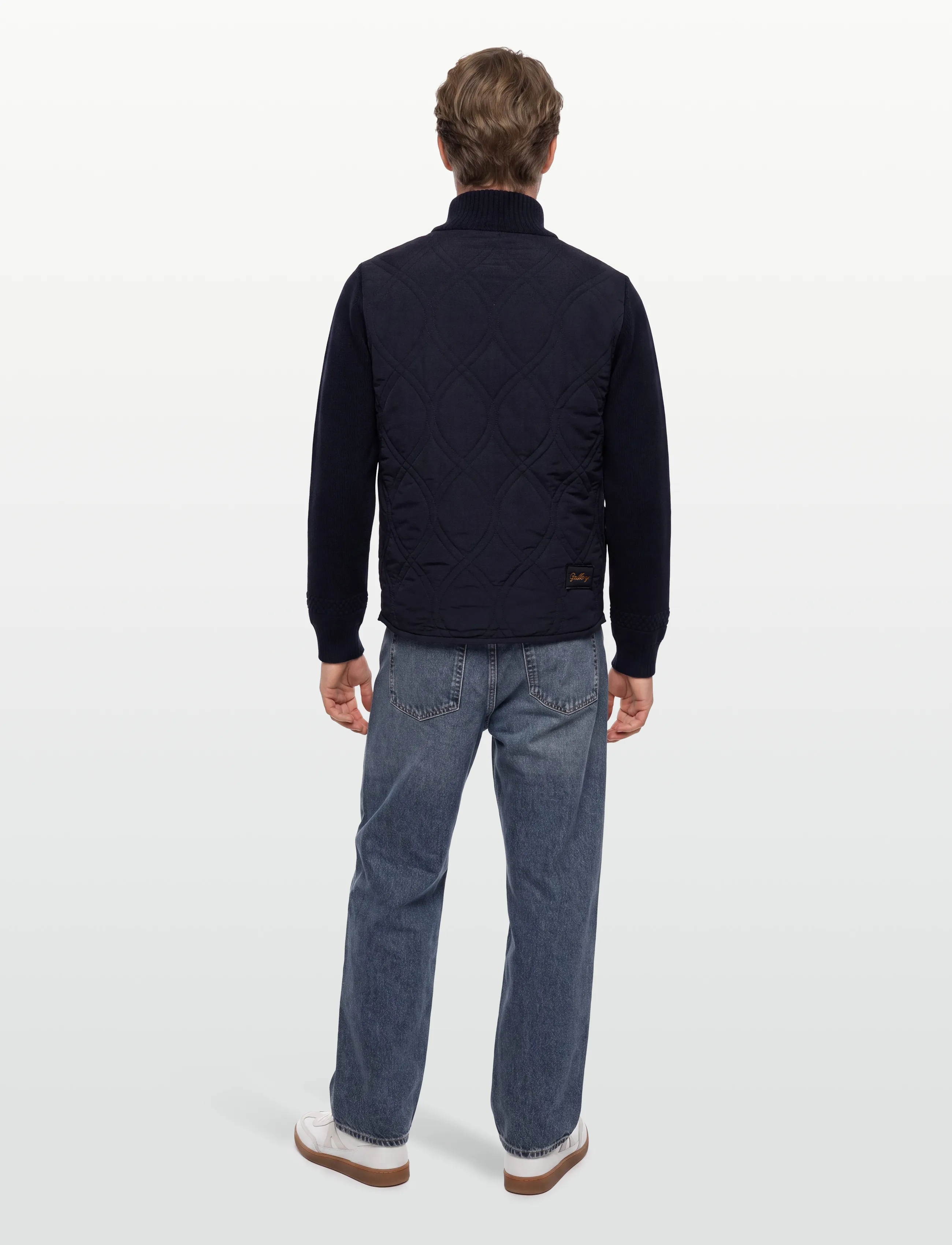 Mos Mosh Gallery - MMGAlonso Zip Cardigan - cardigans - navy - 4