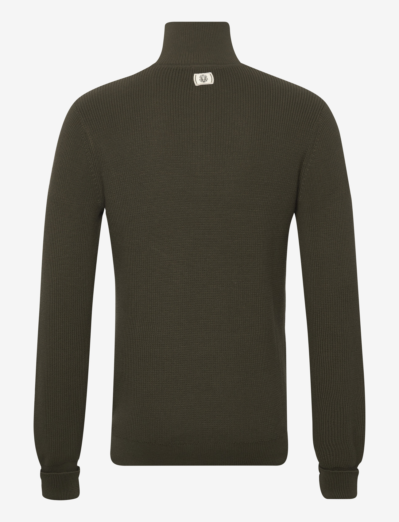 Mos Mosh Gallery - MMGPorter Quarter-Zip Knit - halfzip strik - grape leaf - 1