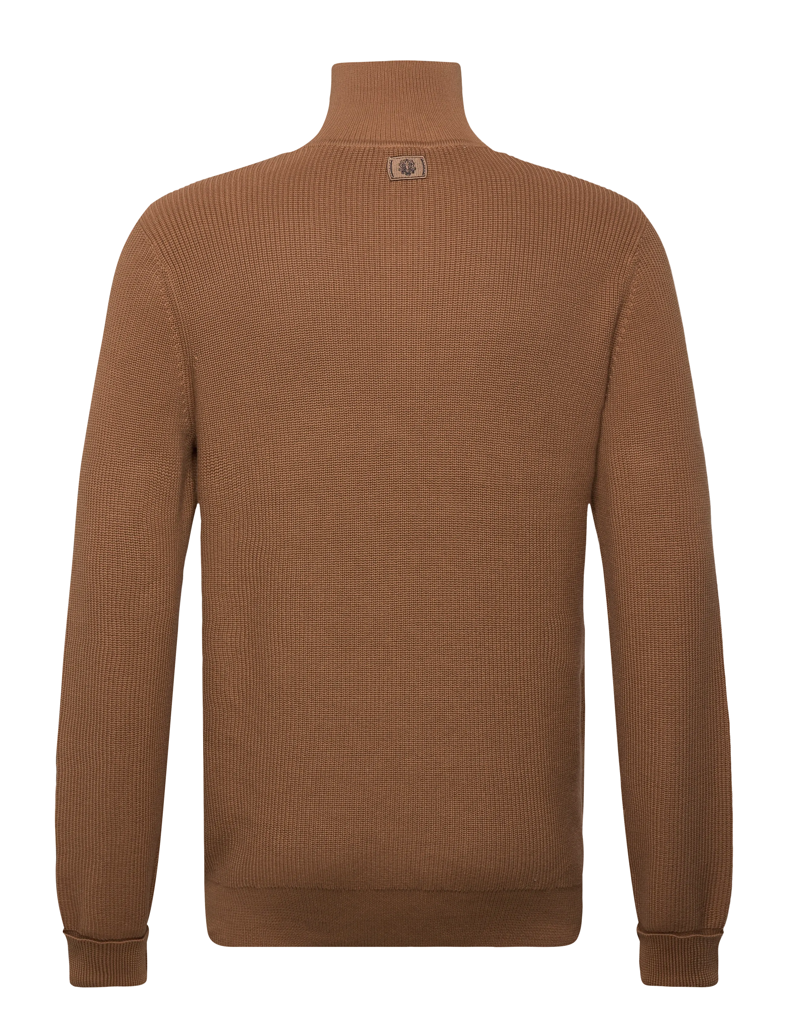 Mos Mosh Gallery - MMGPorter Quarter-Zip Knit - pullover mit halbem reißverschluss - toasted coconut - 1