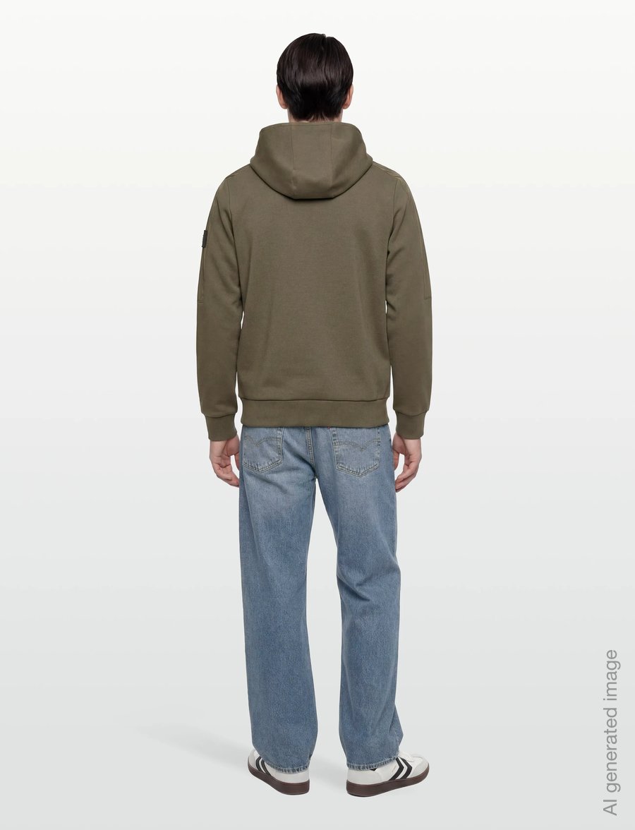 Mos Mosh Gallery - MMGJayson Zip Hood Sweat - hoodies - grape leaf - 4