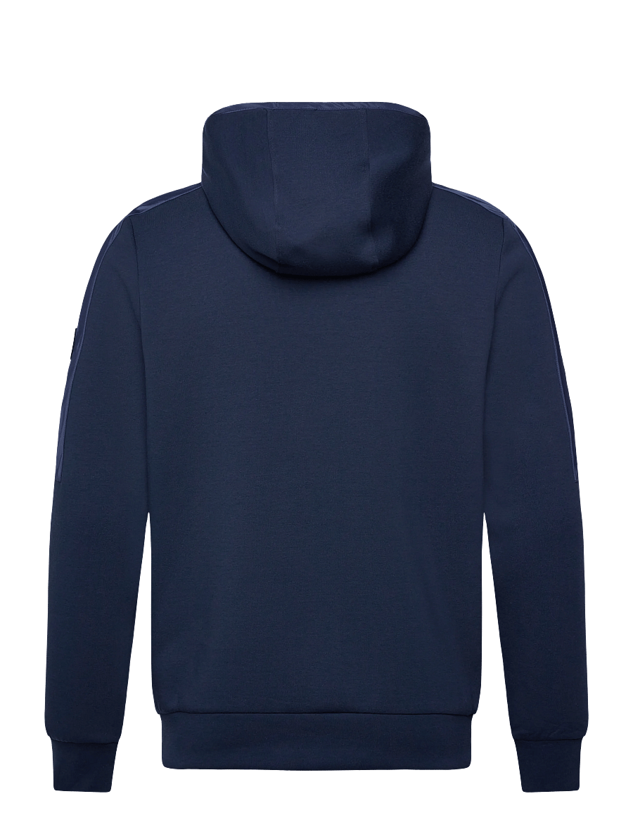 Mos Mosh Gallery - MMGJayson Zip Hood Sweat - hoodies - navy - 2