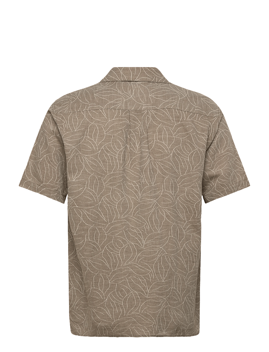 Mos Mosh Gallery - MMGMarlon Vanese Cuban Shirt - chemises à manches courtes - grape leaf - 1