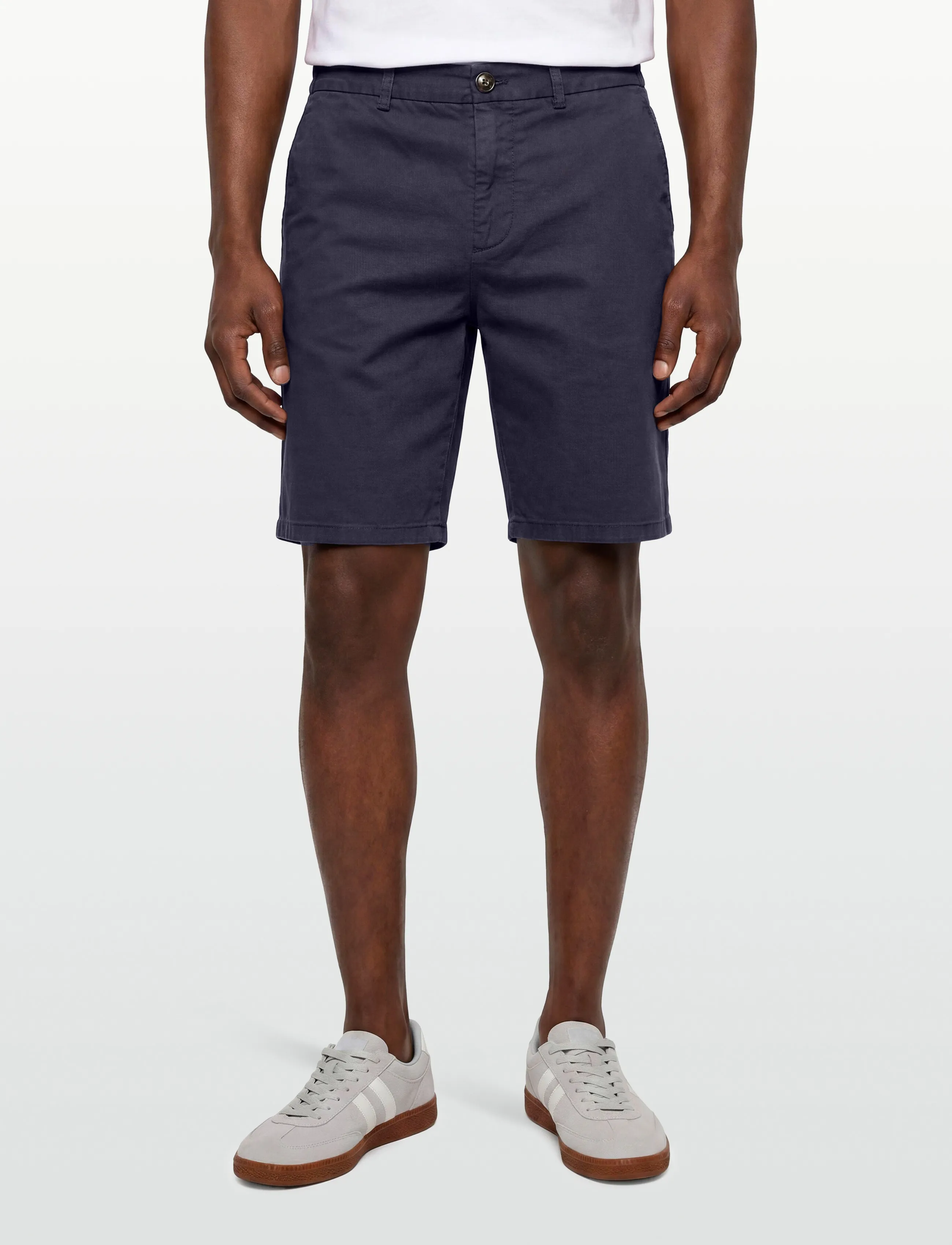 Mos Mosh Gallery - MMGPenn Paper Shorts - casual shorts - navy - 3