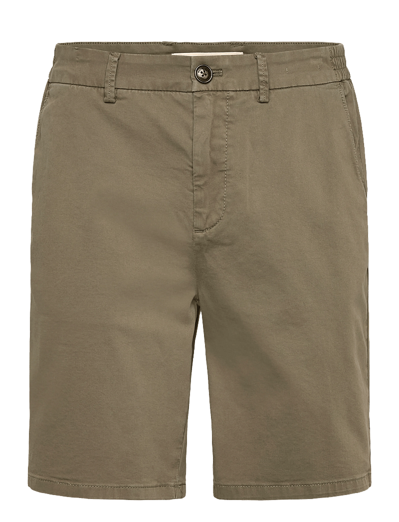 Mos Mosh Gallery - MMGPenn Paper Shorts - casual shorts - soft army - 0
