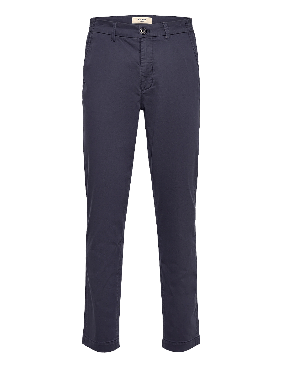Mos Mosh Gallery - MMGPenn Paper Chino Pant - chinosy - navy - 1