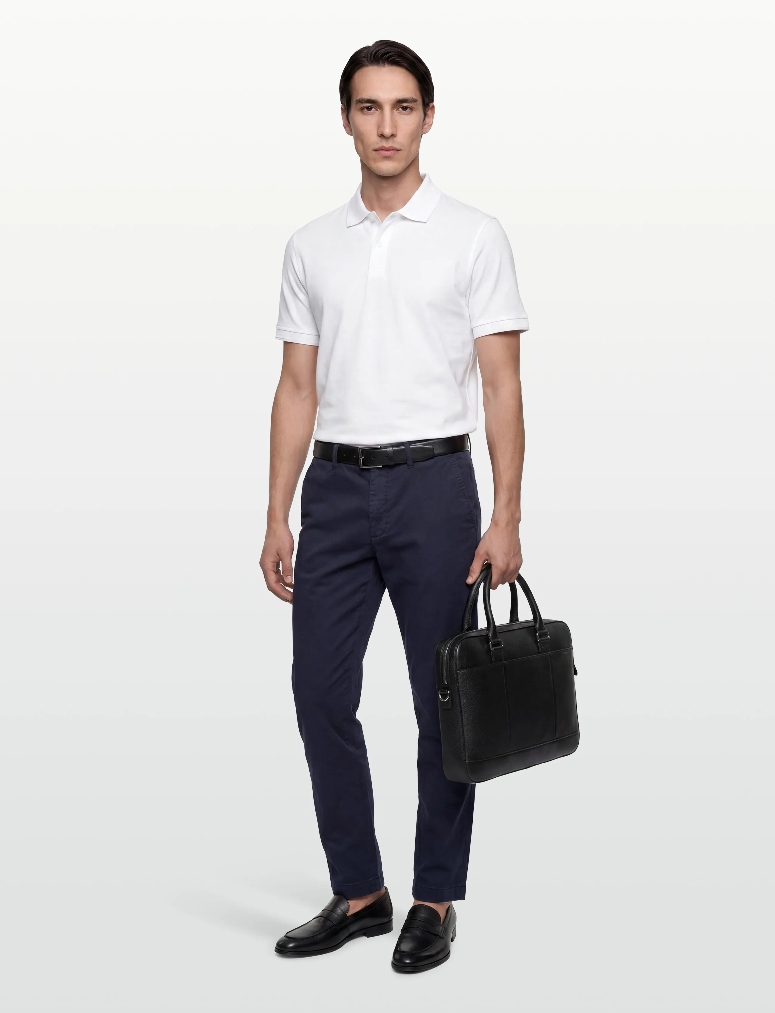 Mos Mosh Gallery MMGPenn Paper Chino Pant - Kleidung - NAVY / navy