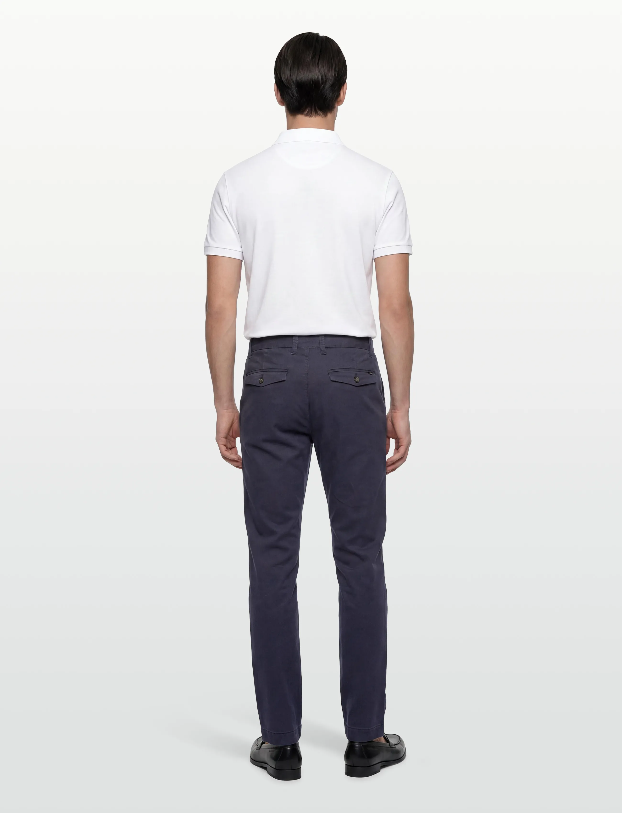 Mos Mosh Gallery - MMGPenn Paper Chino Pant - chinos - navy - 4