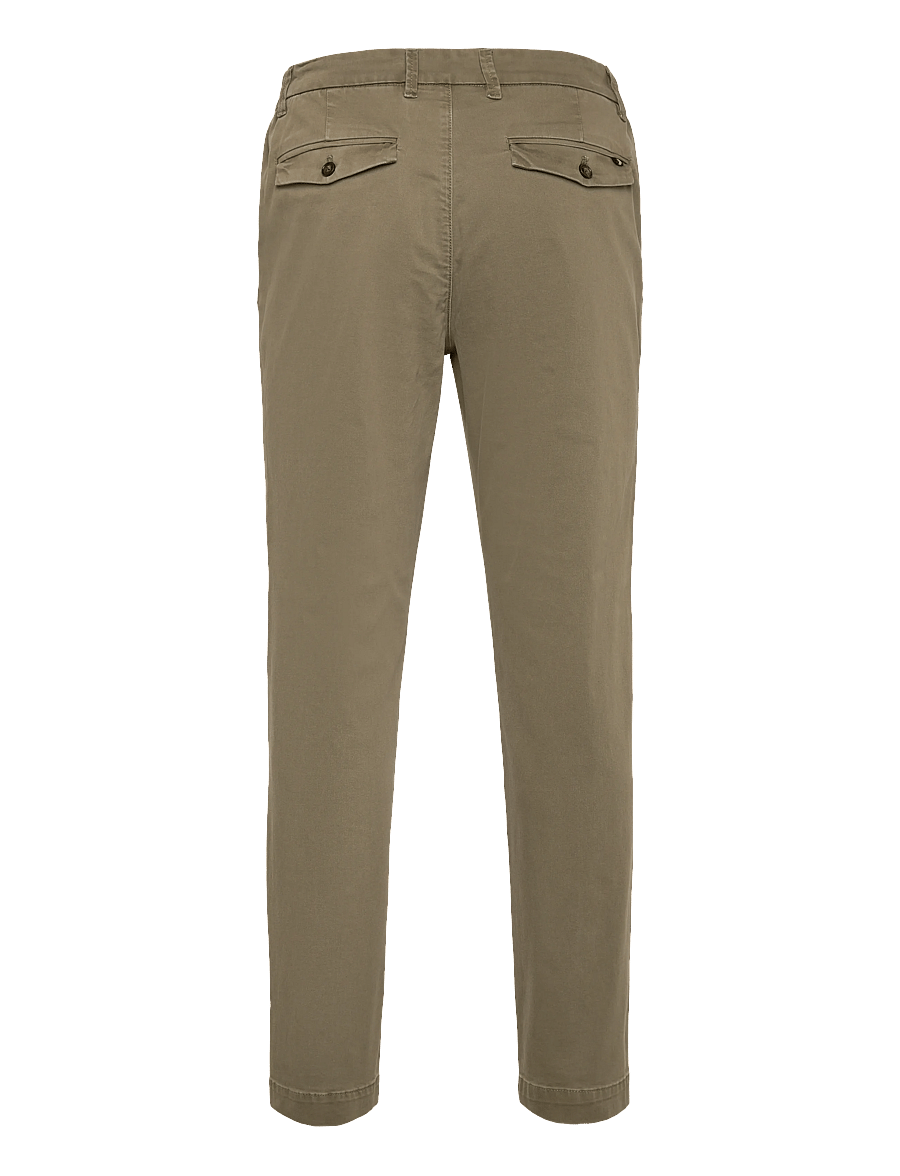 Mos Mosh Gallery - MMGPenn Paper Chino Pant - chinos - soft army - 2