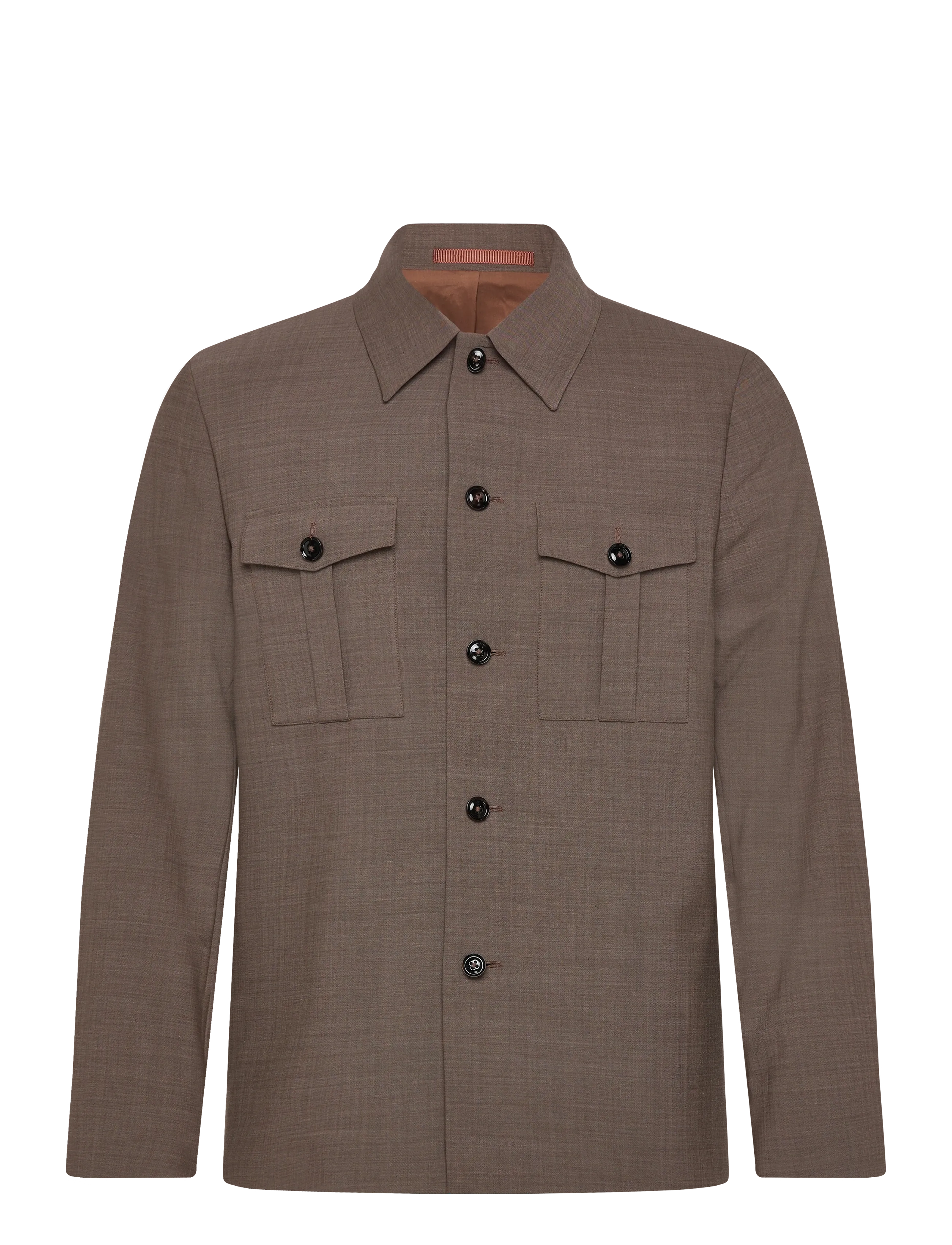 MOS MOSH GALLERY Mmgjacob Dynamic Luxe Overshirt Braun - 50 - Herren