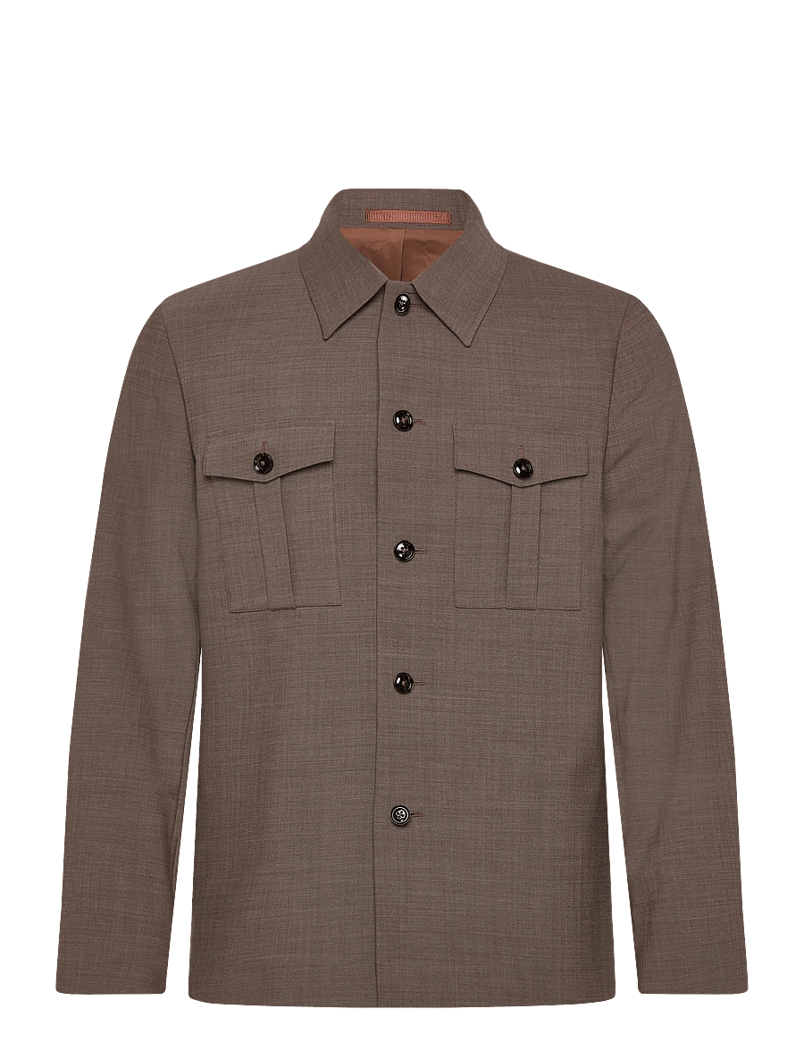 Mos Mosh Gallery - MMGJacob Dynamic Luxe Overshirt - osta olukorra järgi - falcon - 0