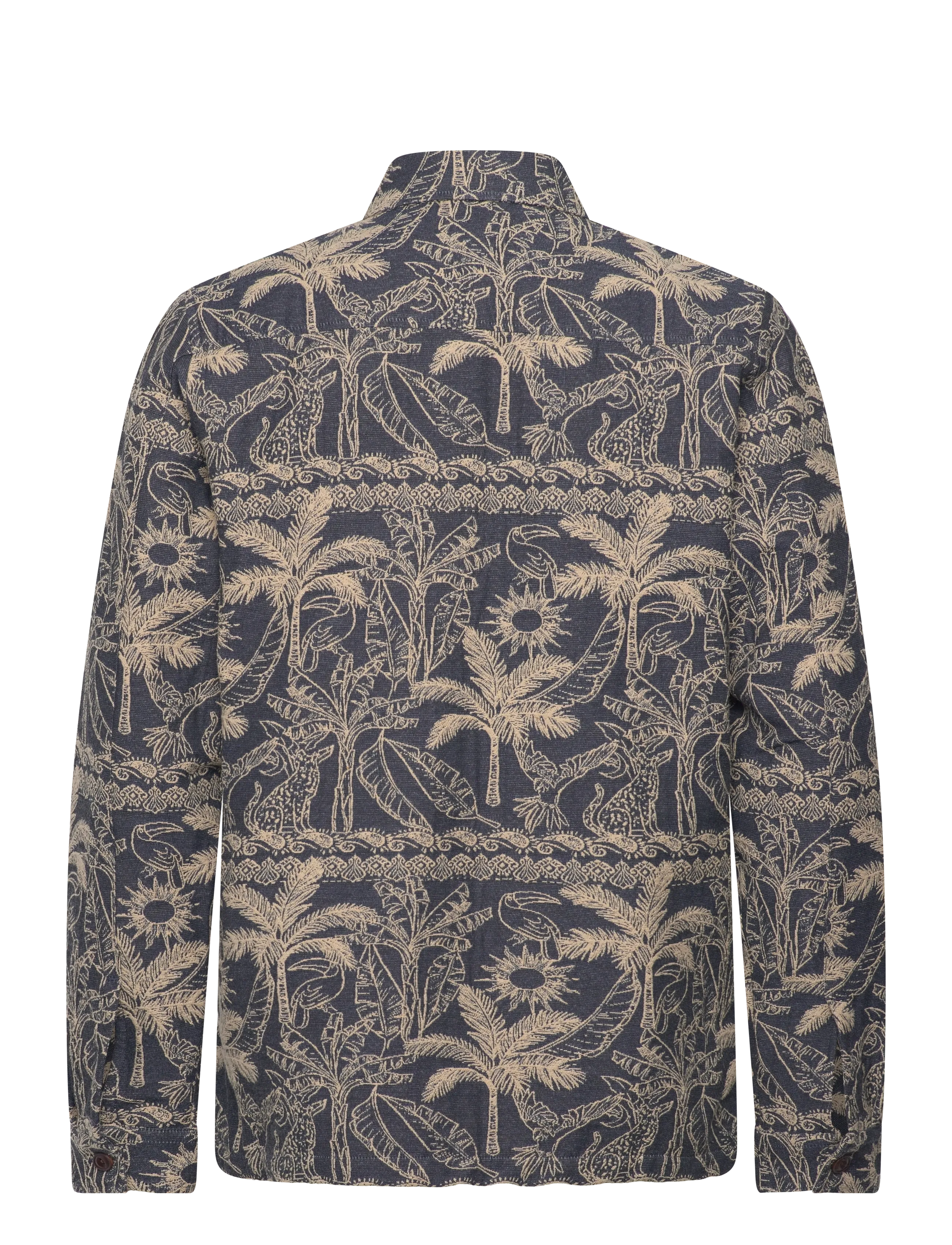 Mos Mosh Gallery - MMGDavid Garden Overshirt - shop by occasion - salute navy - 2