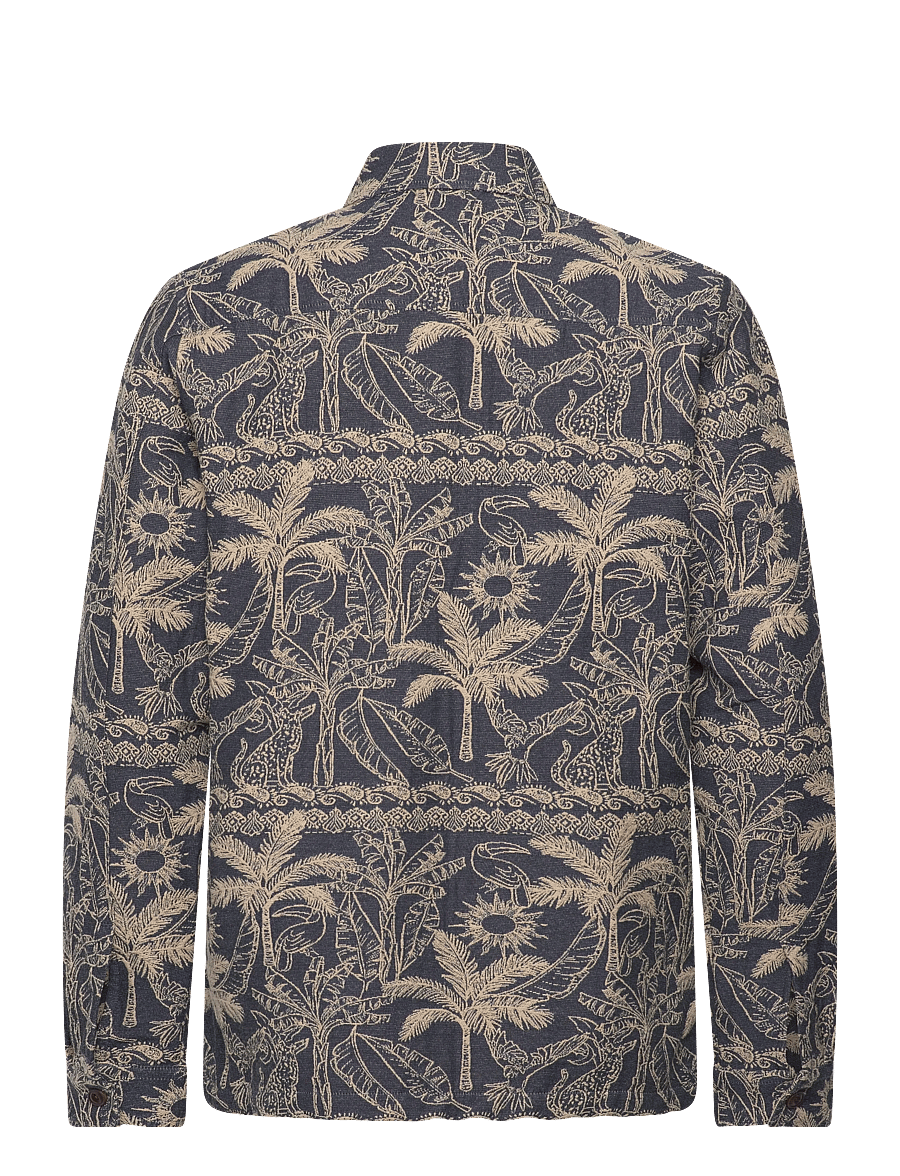 Mos Mosh Gallery - MMGDavid Garden Overshirt - shop efter anledning - salute navy - 2