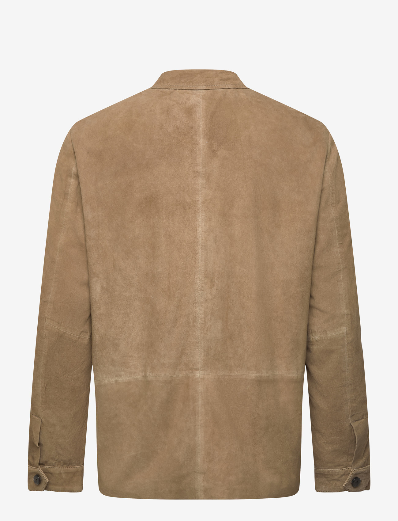 Mos Mosh Gallery - MMGConor Suede Jacket - forårsjakker - toasted coconut - 1