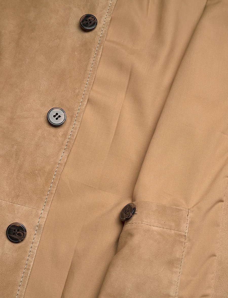 Mos Mosh Gallery - MMGConor Suede Jacket - herfstjassen - toasted coconut - 4