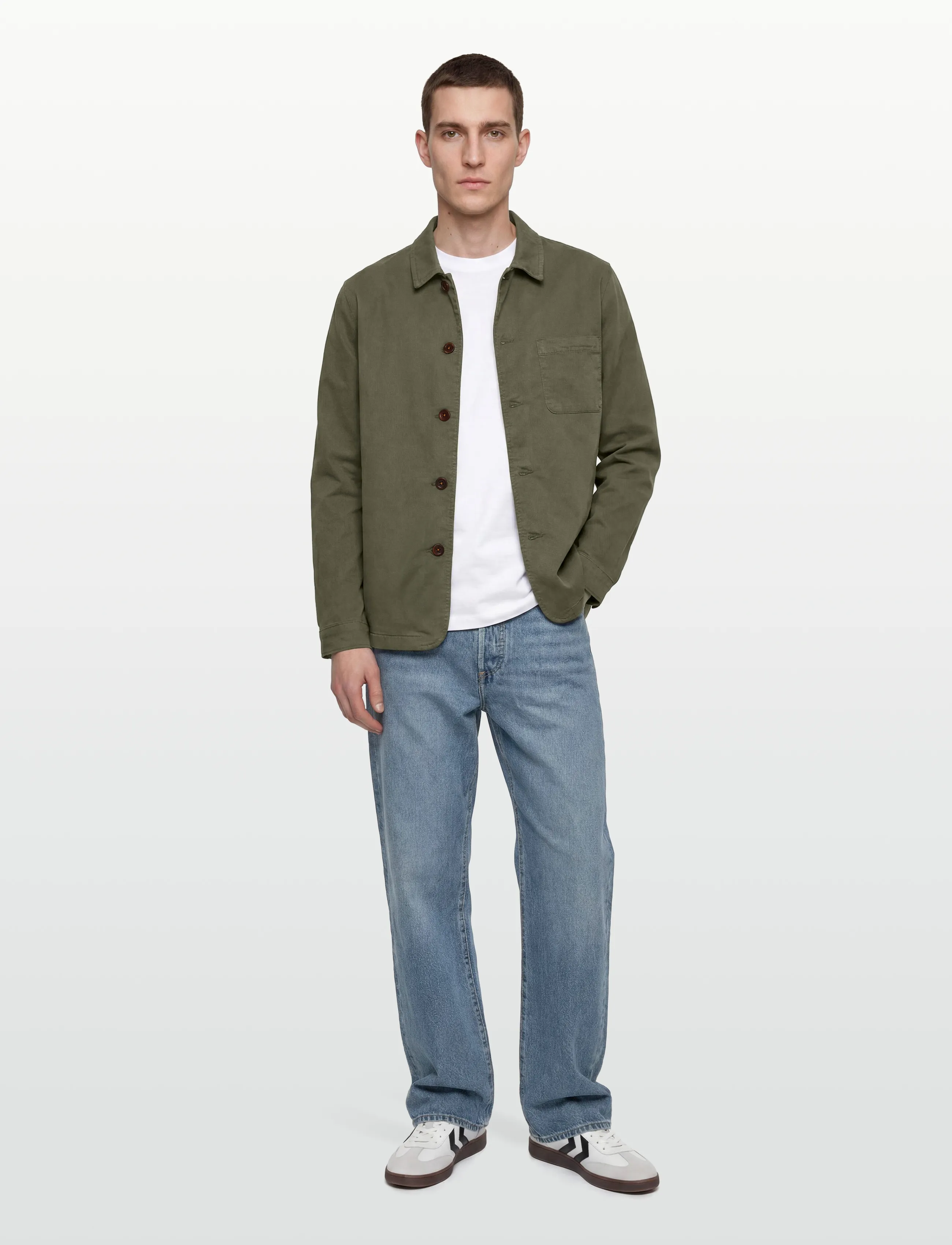 Mos Mosh Gallery MMGConor Darwin Overshirt - Jackets - GRAPE LEAF / khaki/green