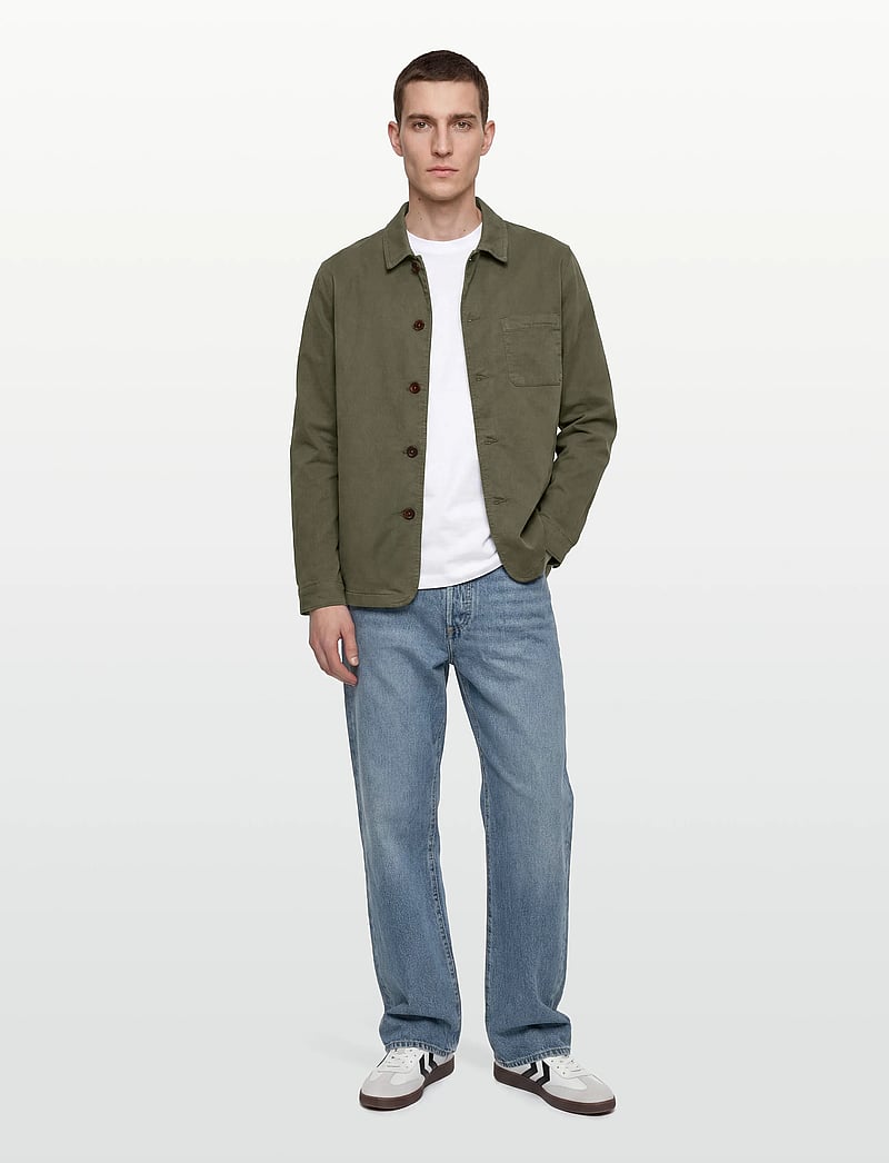Mos Mosh Gallery - MMGConor Darwin Overshirt - frühlingsjacken - grape leaf - 0