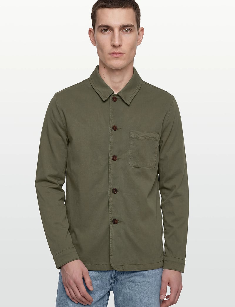 Mos Mosh Gallery - MMGConor Darwin Overshirt - frühlingsjacken - grape leaf - 3
