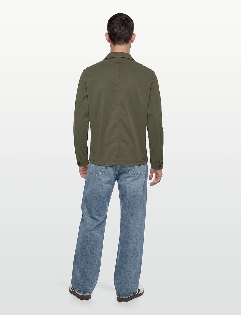 Mos Mosh Gallery - MMGConor Darwin Overshirt - frühlingsjacken - grape leaf - 4