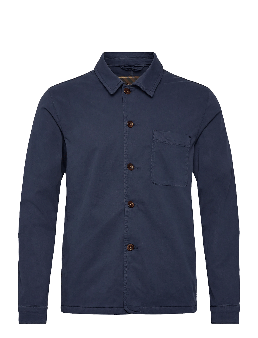 Mos Mosh Gallery - MMGConor Darwin Overshirt - frühlingsjacken - total eclipse - 1