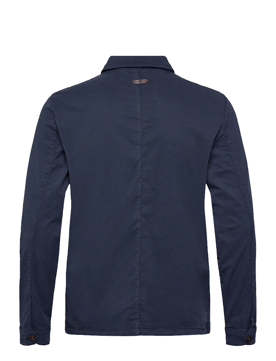 Mos Mosh Gallery - MMGConor Darwin Overshirt - frühlingsjacken - total eclipse - 2