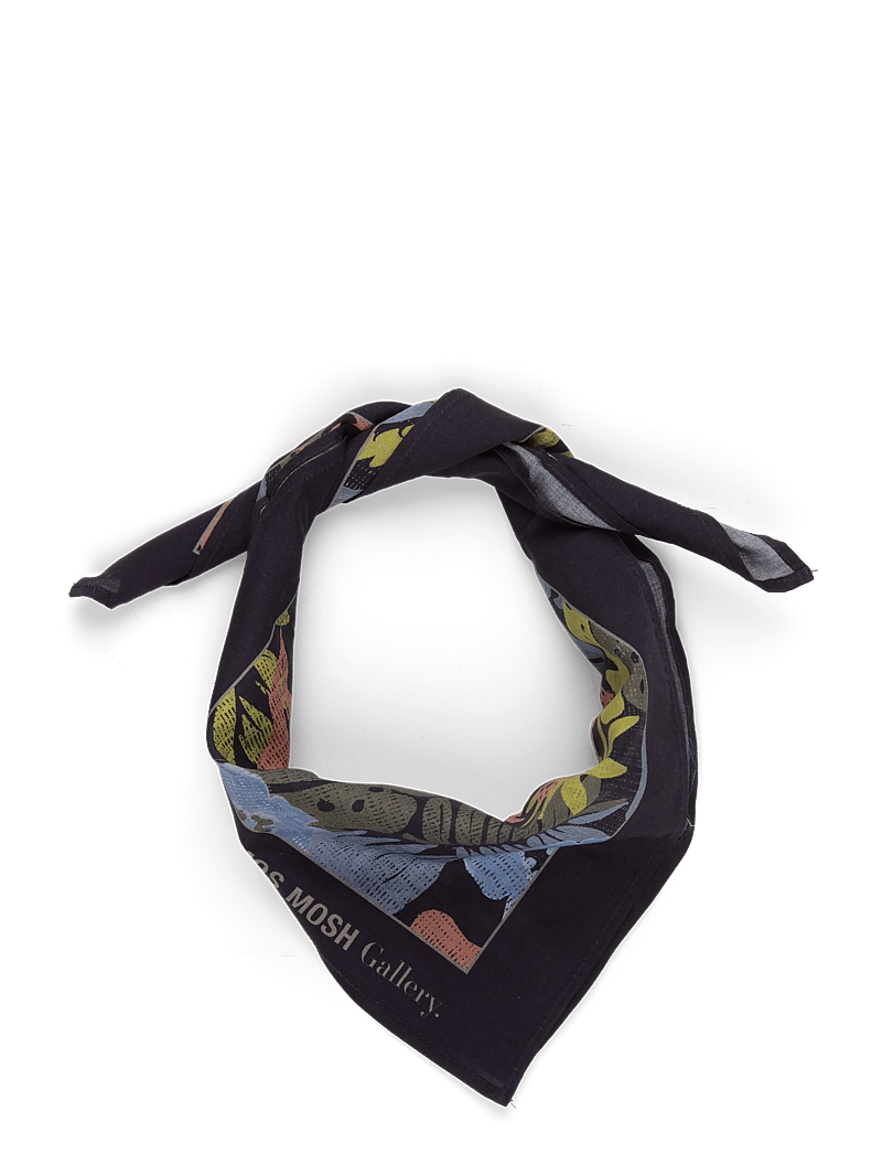 Mos Mosh Gallery - MMGWild Neckerchief - tynde tørklæder - salute navy - 0