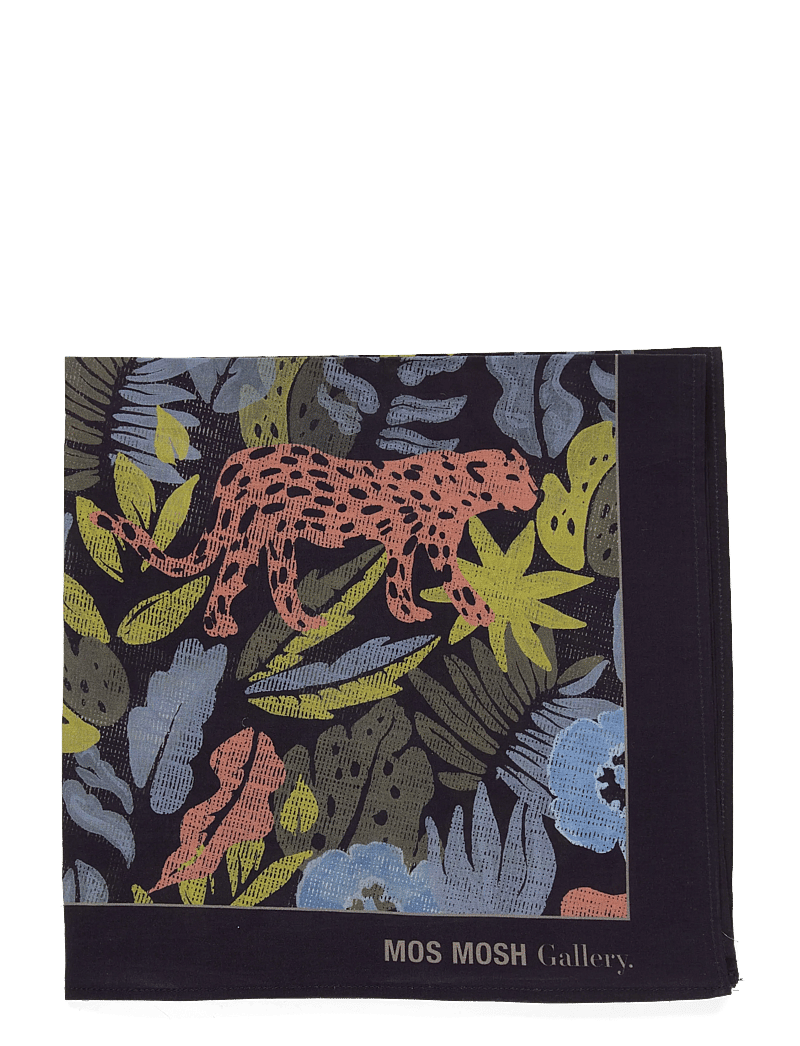 Mos Mosh Gallery - MMGWild Neckerchief - tynde tørklæder - salute navy - 1