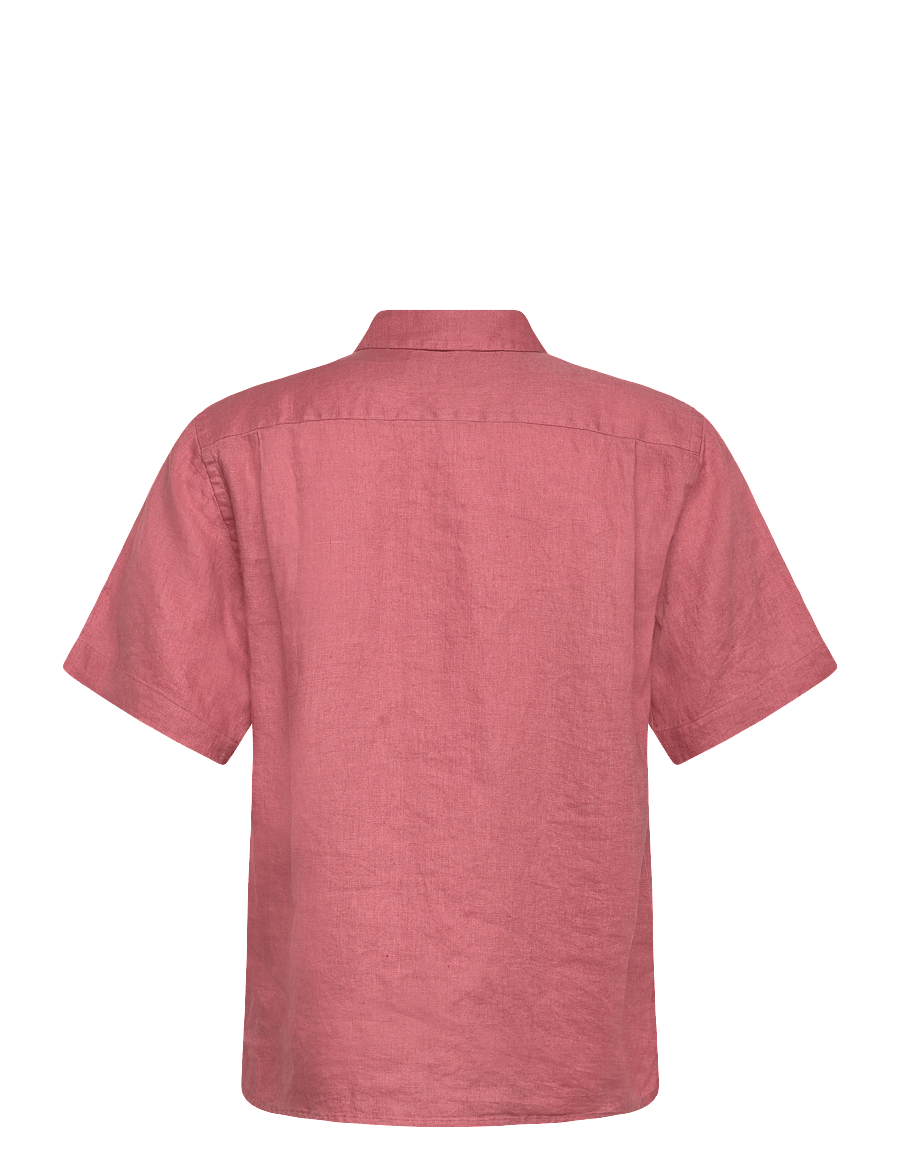 Mos Mosh Gallery - MMGTheo Linen SS Shirt - leinenhemden - rosedawn - 2