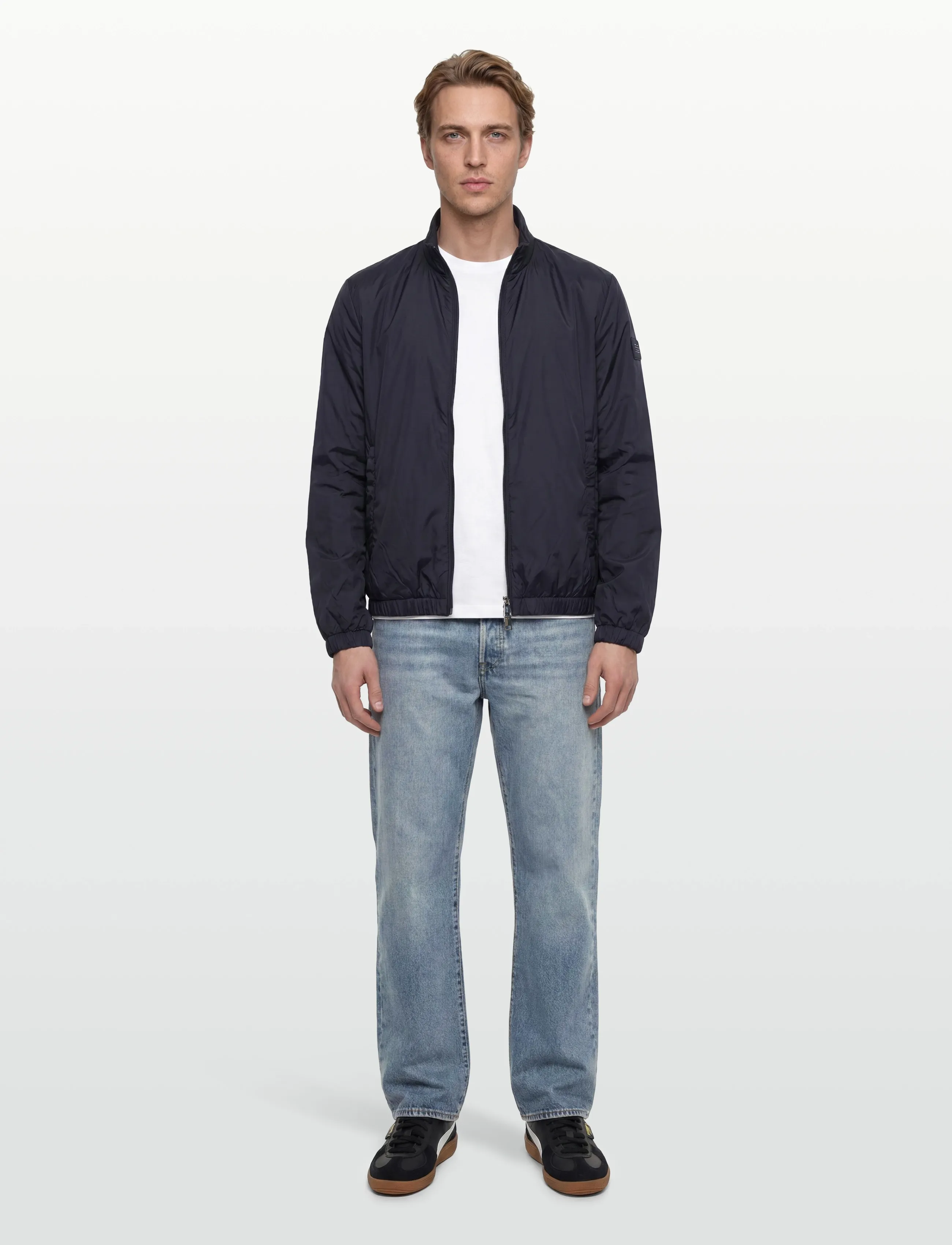 Mos Mosh Gallery Mmgclem Jacket, XXL, Jackets, Marineblau - Bomber Männerswear