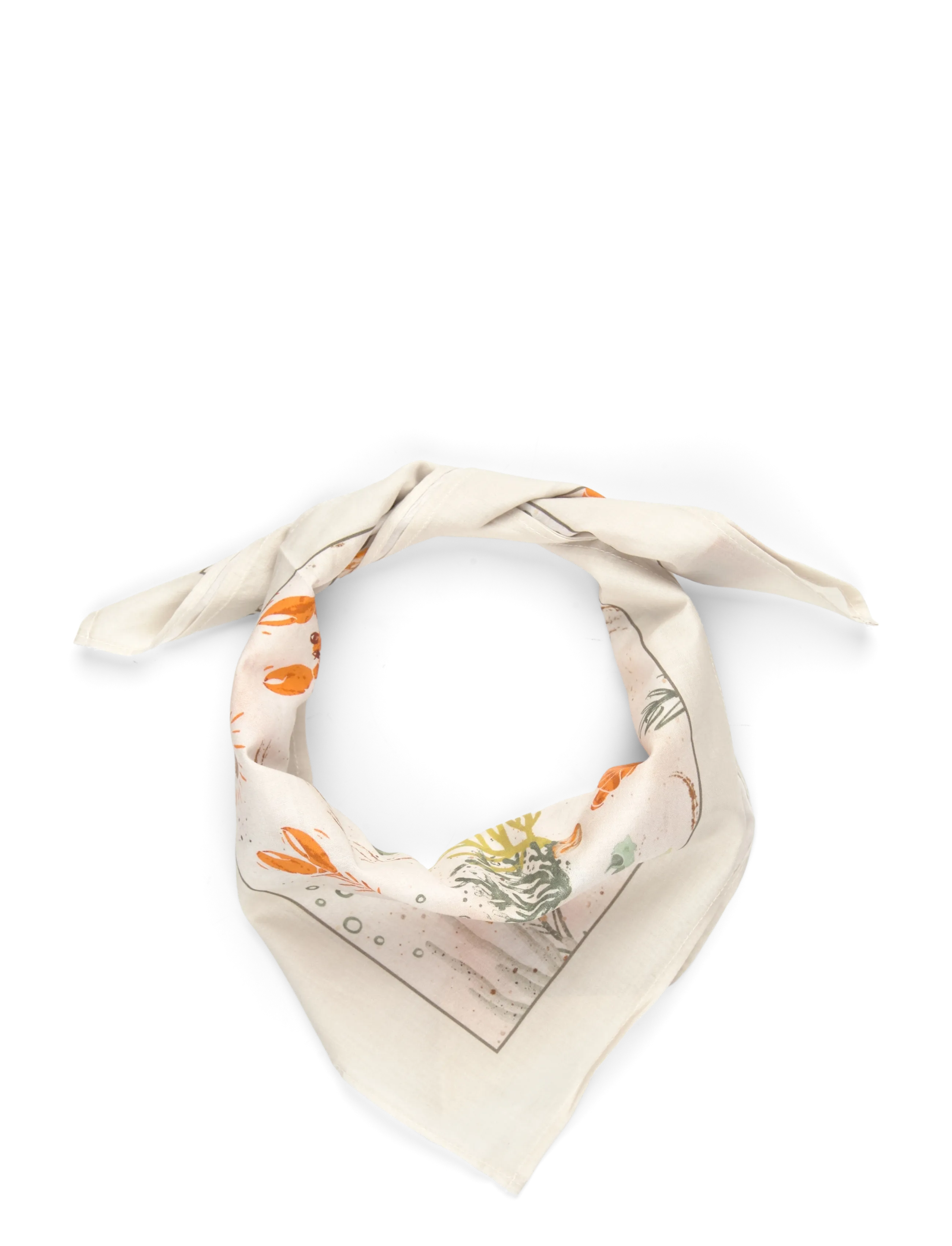 Mos Mosh Gallery MMGChase Neckerchief - Tørklæder - ECRU / cream