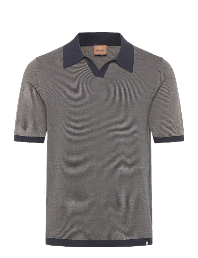 Roma Batti Polo Ss Knit - KortæRmede Poloer