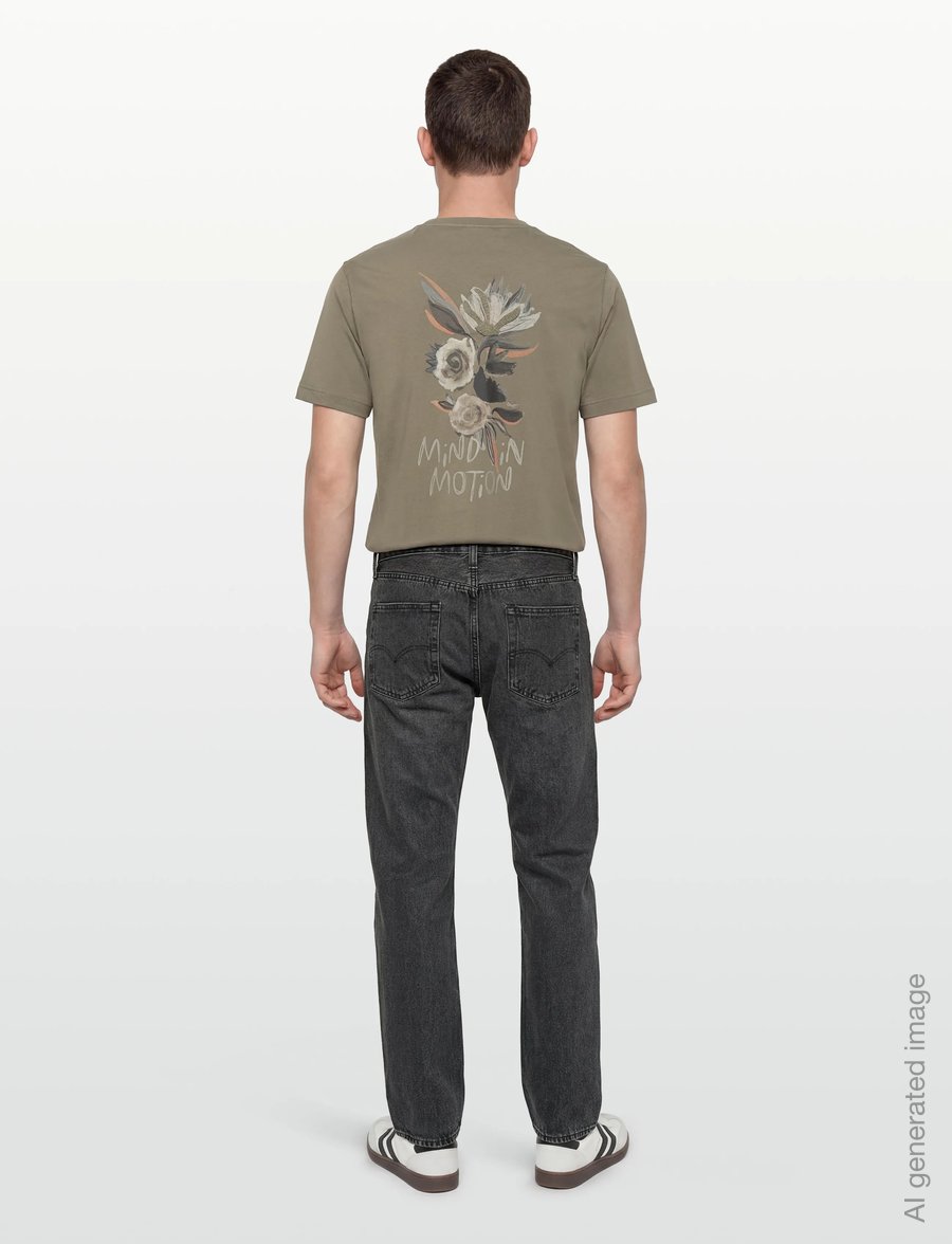 Mos Mosh Gallery - MMGMotion O-SS Tee - kortærmede t-shirts - grape leaf - 4