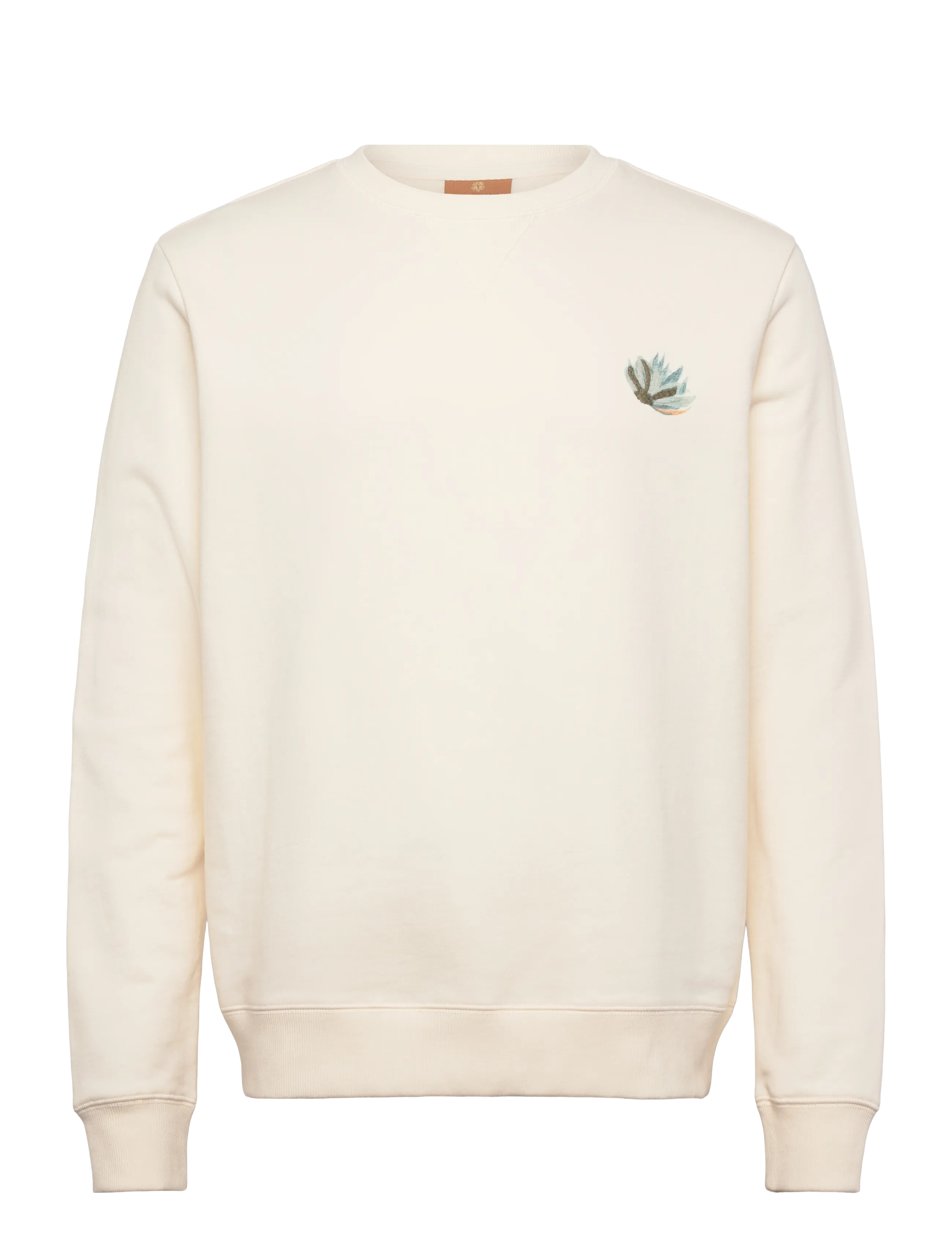 MOS MOSH GALLERY Mmgmotion Crew Neck Sweat Cream - L - Herren