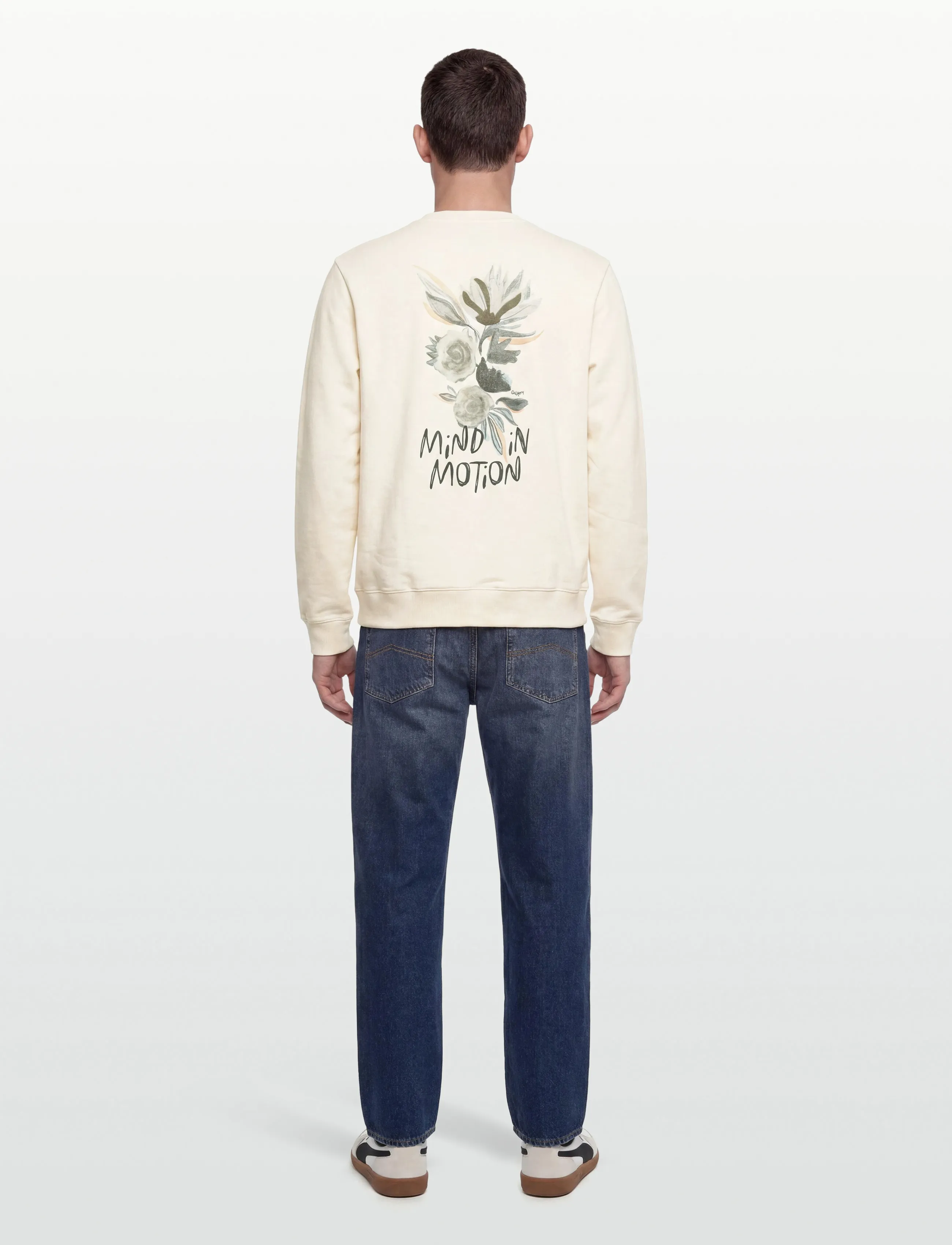 Mos Mosh Gallery - MMGMotion Crew Neck Sweat - shop by occasion - ecru - 4
