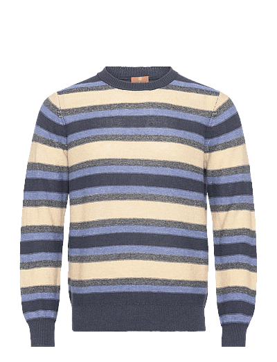 Laporte Linen Crew Neck Knit - Rund Hals