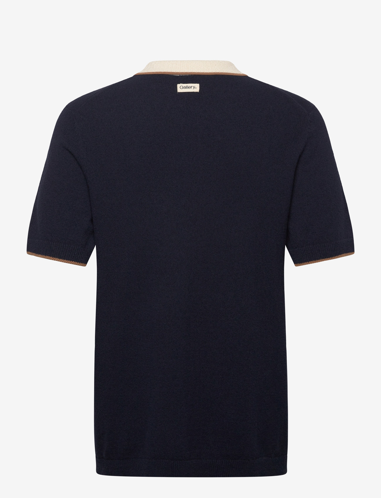 Mos Mosh Gallery - MMGFrancesco Polo SS Knit - polos en tricot - estate blue - 1