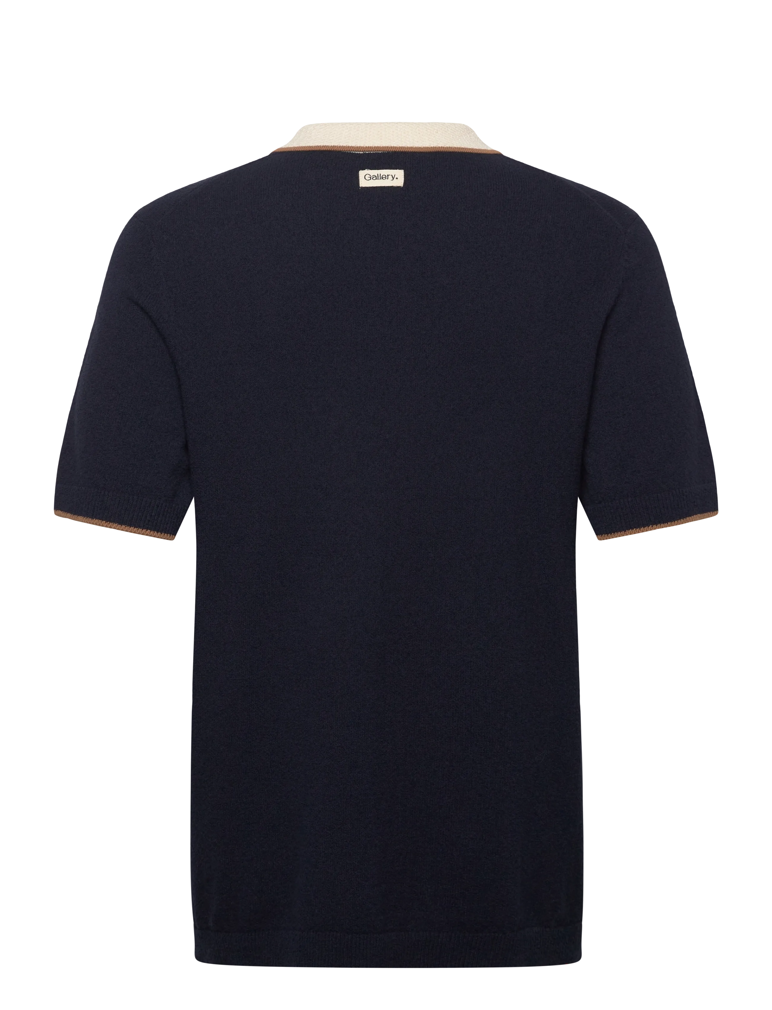 Mos Mosh Gallery - MMGFrancesco Polo SS Knit - polostrik - estate blue - 1