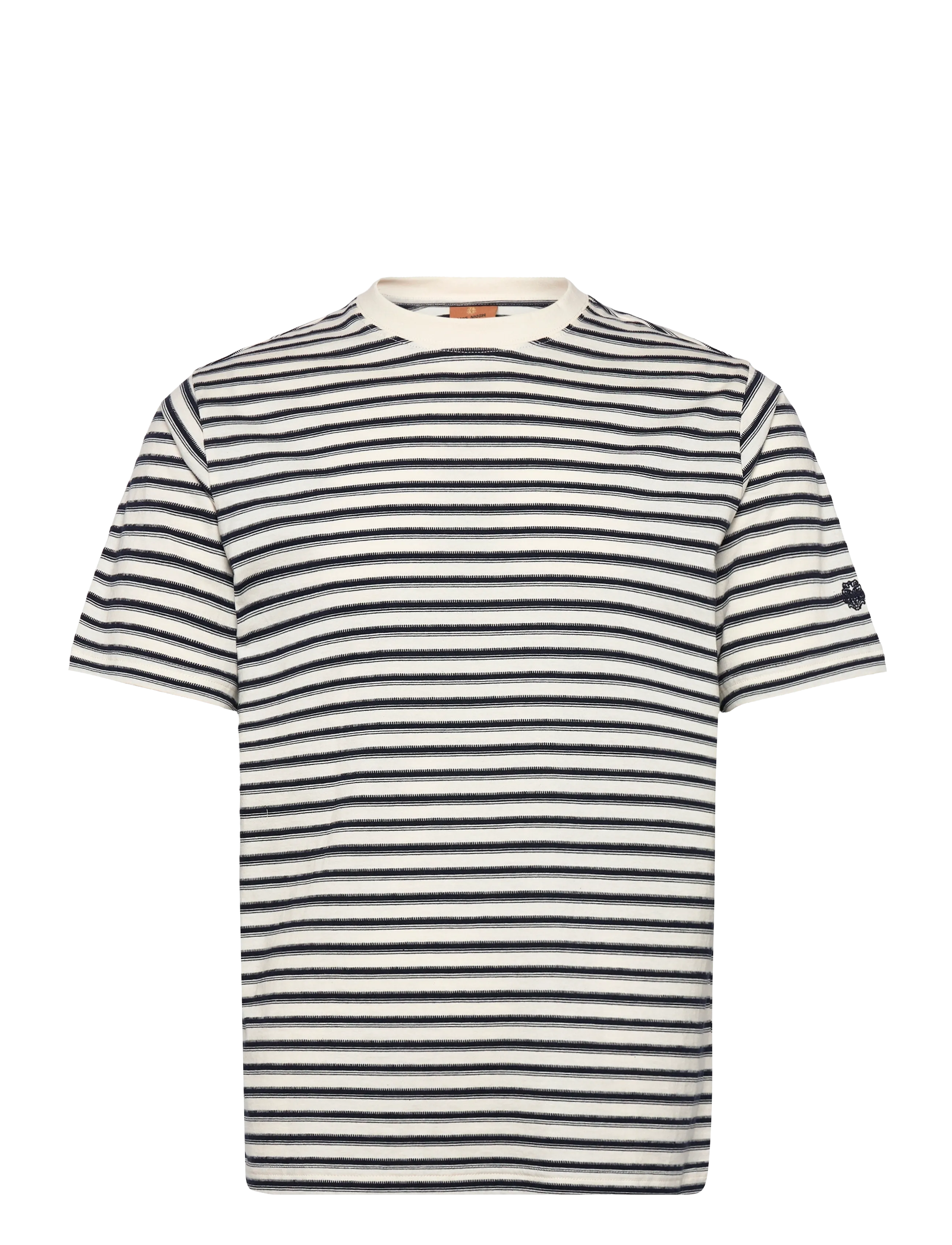 Mos Mosh Gallery MMGDani Stripe O-SS Tee - T-skjorter - NAVY / multi