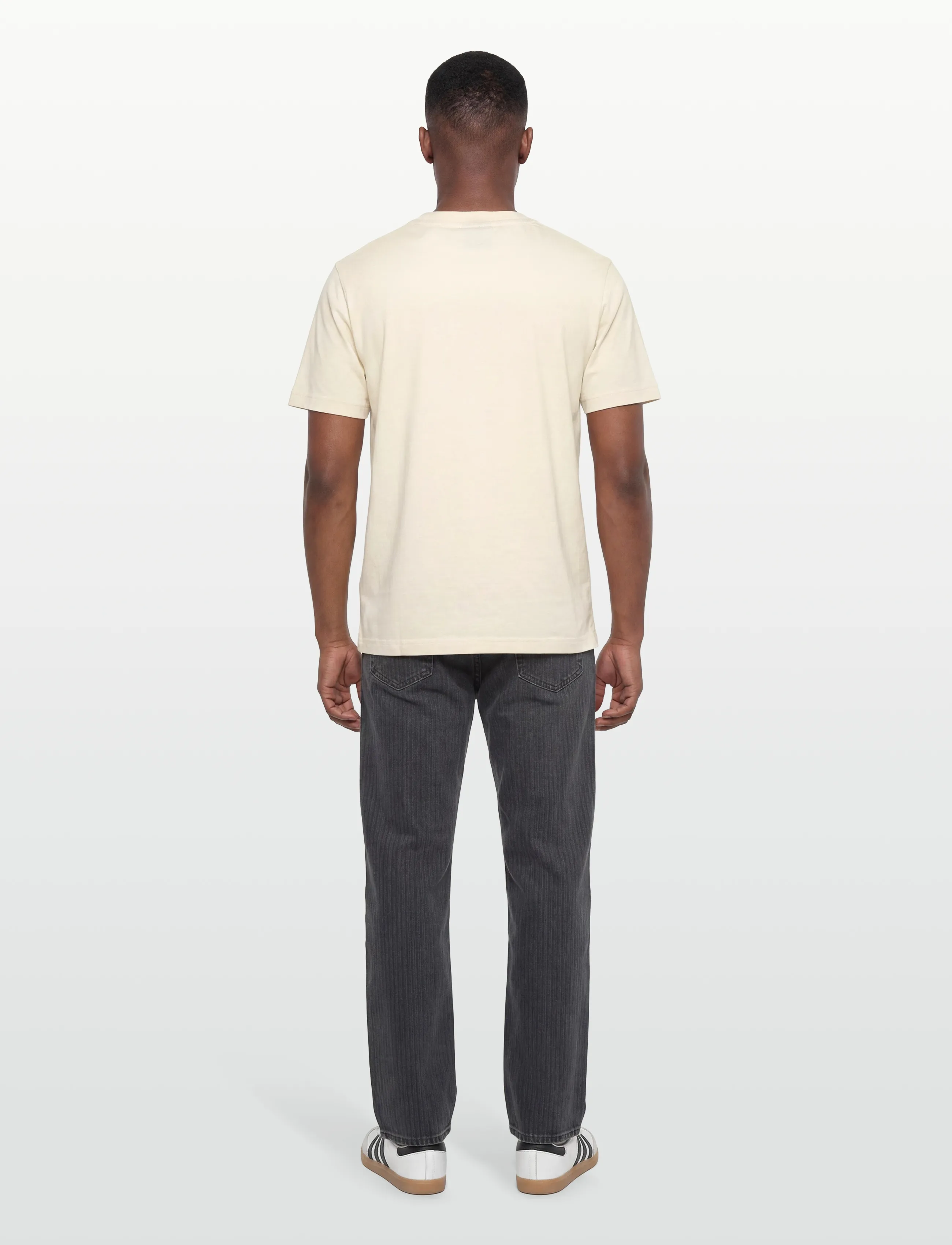 Mos Mosh Gallery - MMGCiao O-SS Tee - kortärmade t-shirts - ecru - 4
