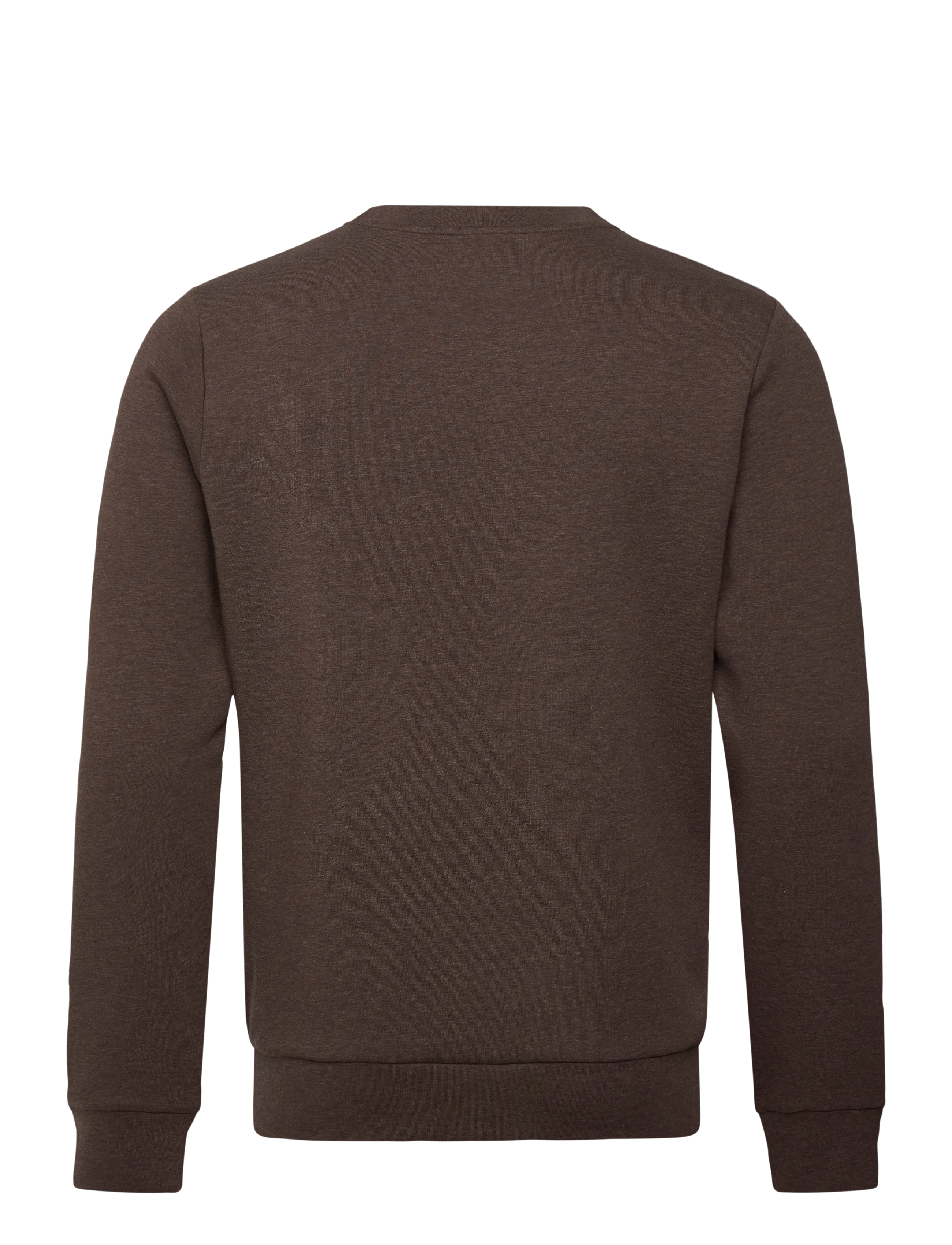 Mos Mosh Gallery - MMGAbel Crew Neck Sweat - sweatshirts - chocolate brown melange - 1
