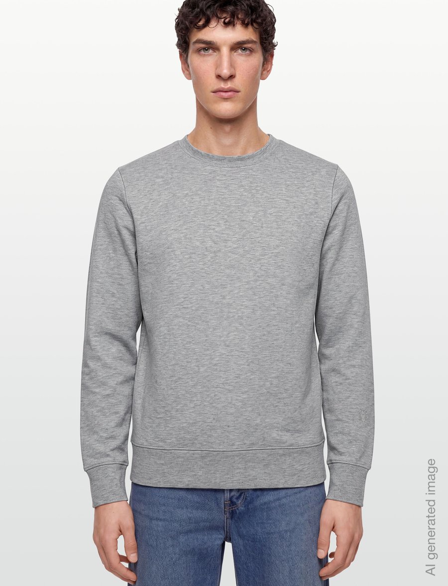 Mos Mosh Gallery - MMGAbel Crew Neck Sweat - shoppa efter tillfälle - grey melange - 3