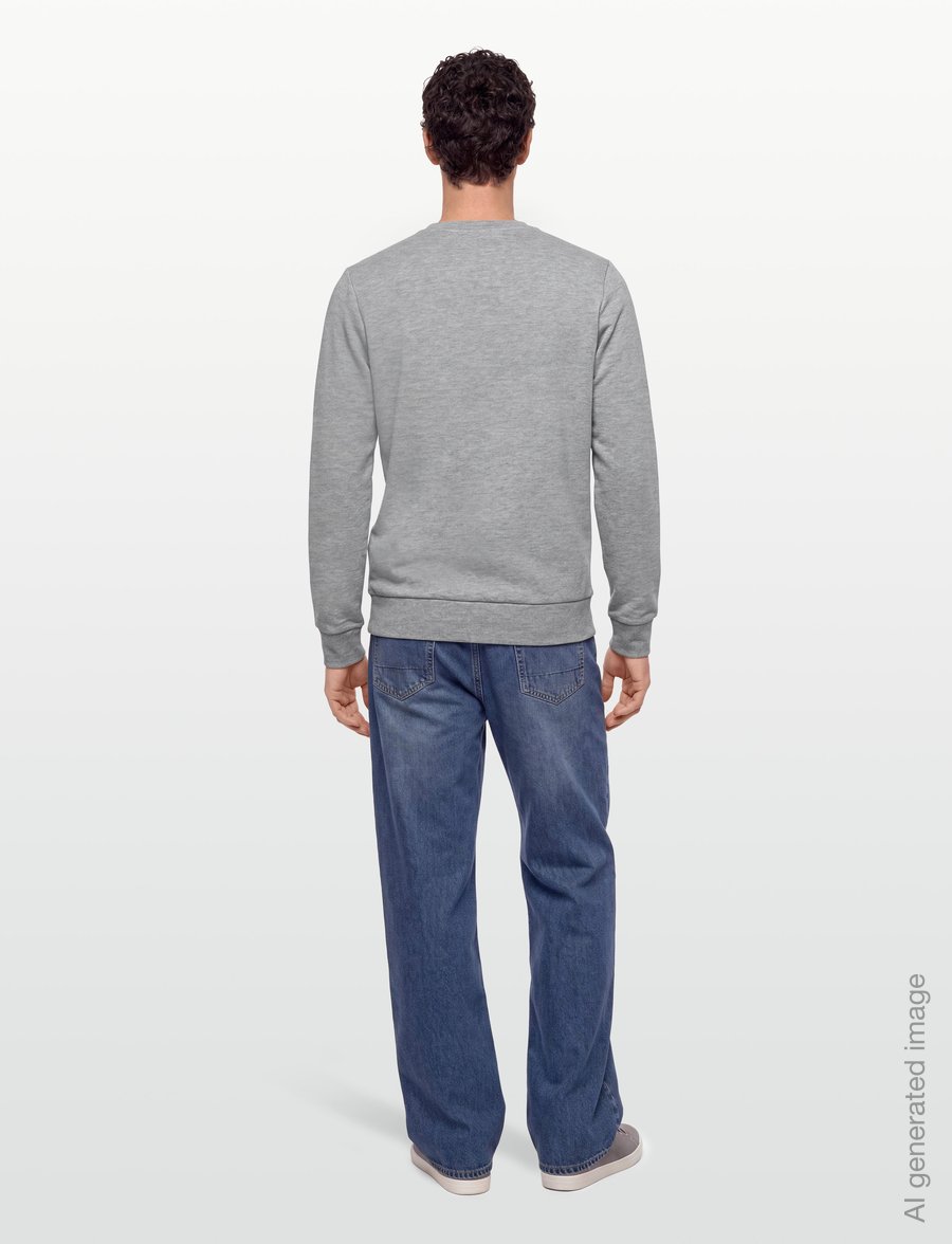 Mos Mosh Gallery - MMGAbel Crew Neck Sweat - shoppa efter tillfälle - grey melange - 4