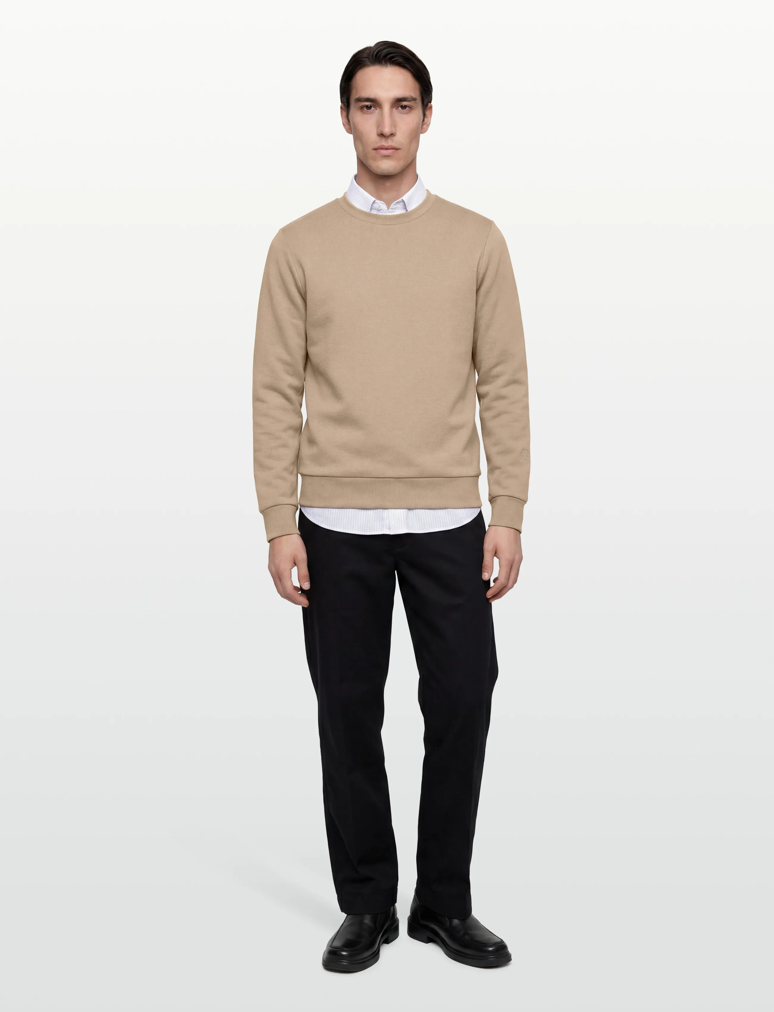 Mos Mosh Gallery MMGAbel Crew Neck Sweat - New arrivals - LIGHT SAND / beige