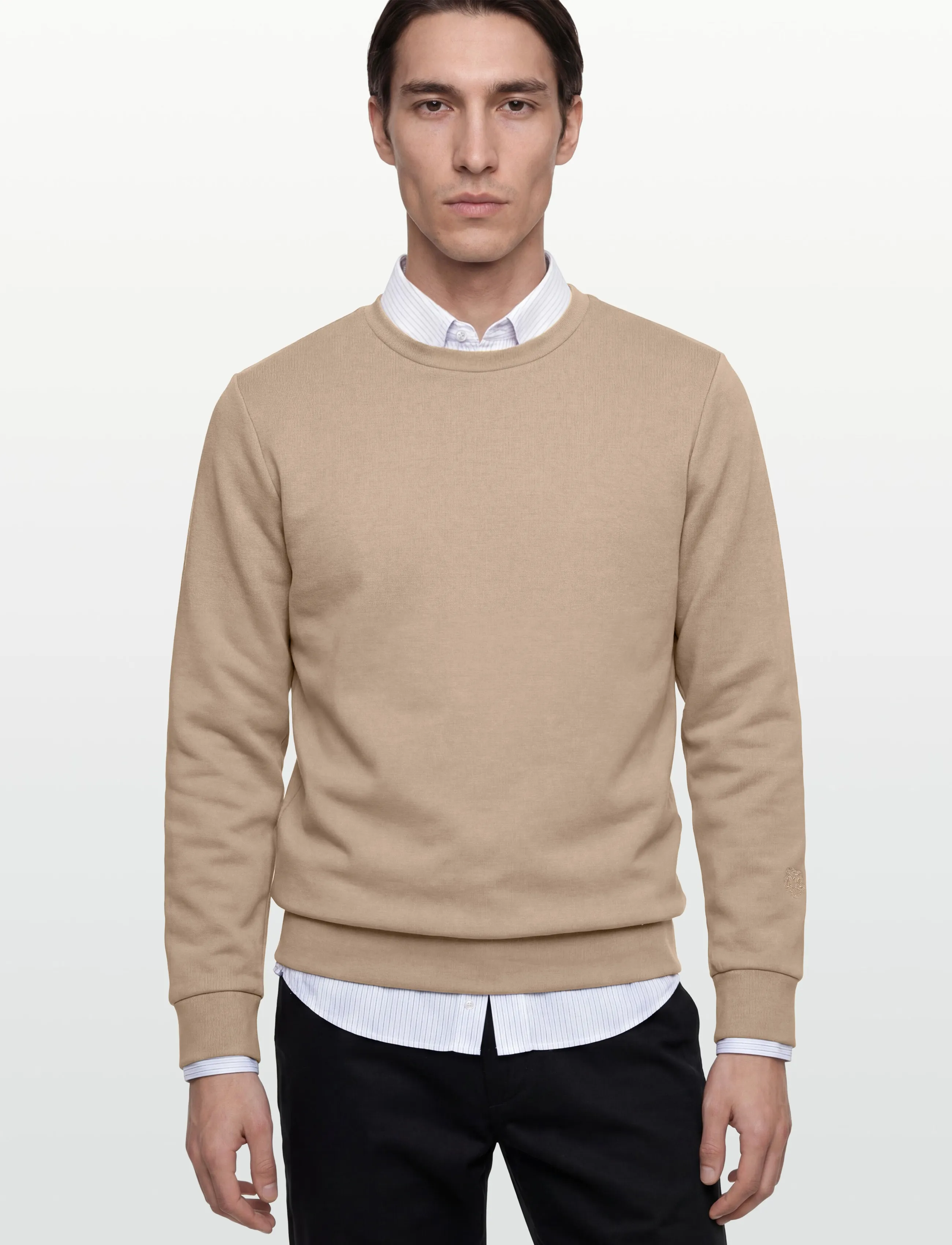 Mos Mosh Gallery Mmgabel Crew Neck Sweat sweatshirts herr – bild 2