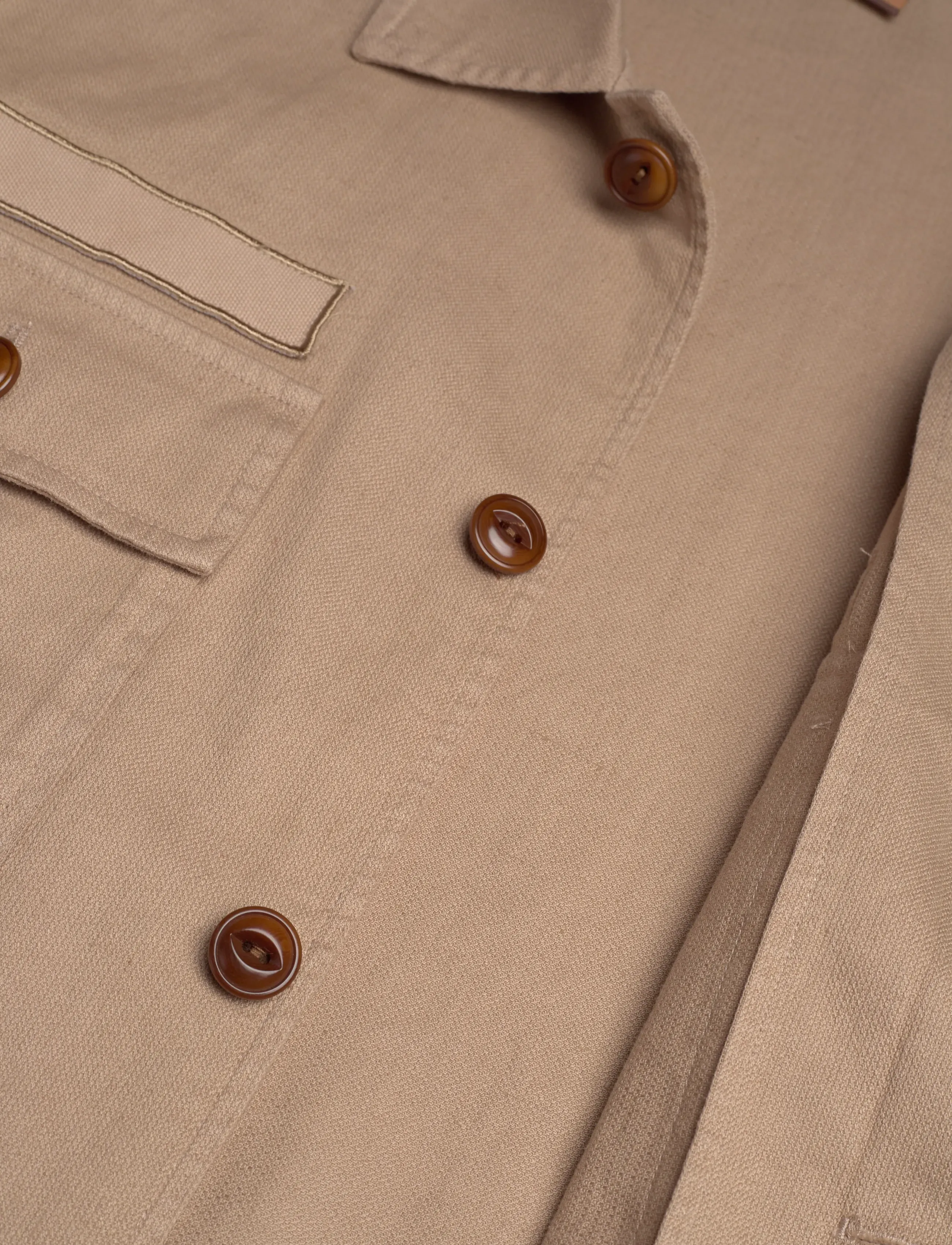 Mos Mosh Gallery - MMGMarcello Porro Uniform Overshirt - shop efter anledning - incense - 3