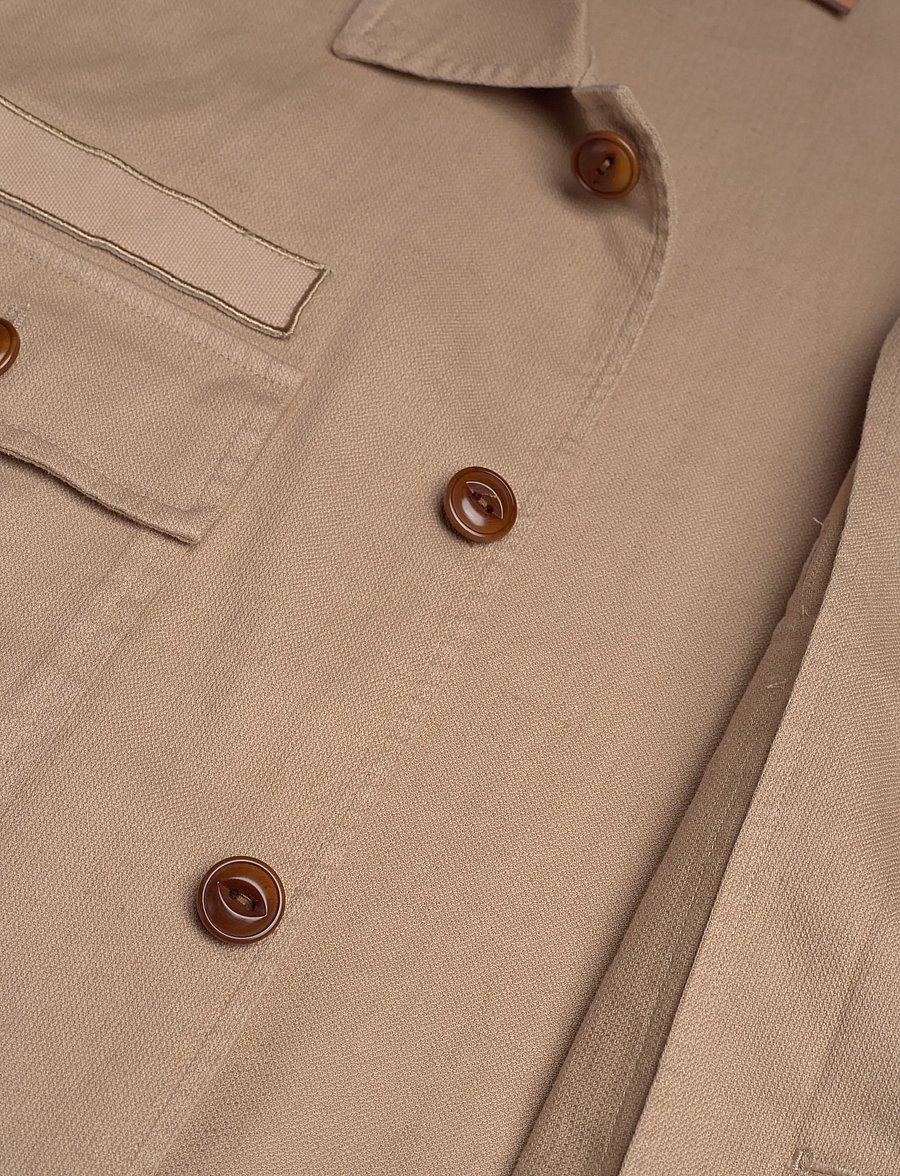 Mos Mosh Gallery - MMGMarcello Porro Uniform Overshirt - shop efter anledning - incense - 3