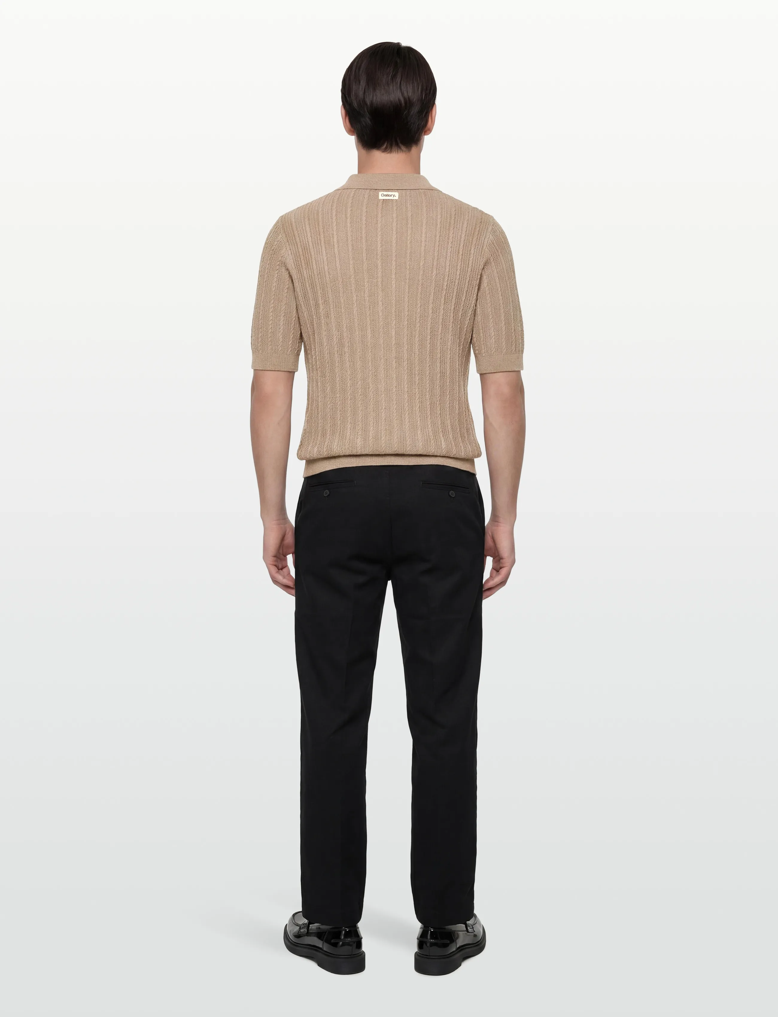 Mos Mosh Gallery Mmgdario Button Ss Polo Knit pikéer herr – bild 3