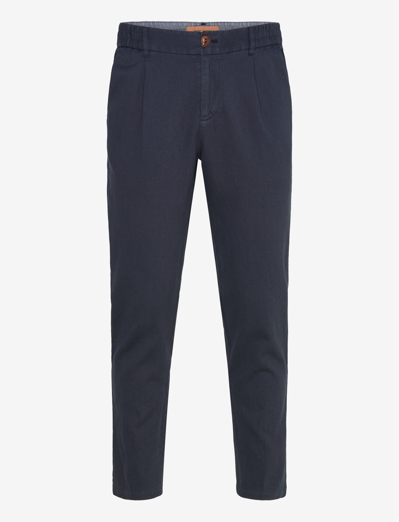 Mos Mosh Gallery - MMGBaldo Porro Pants - hørbukser - navy - 0